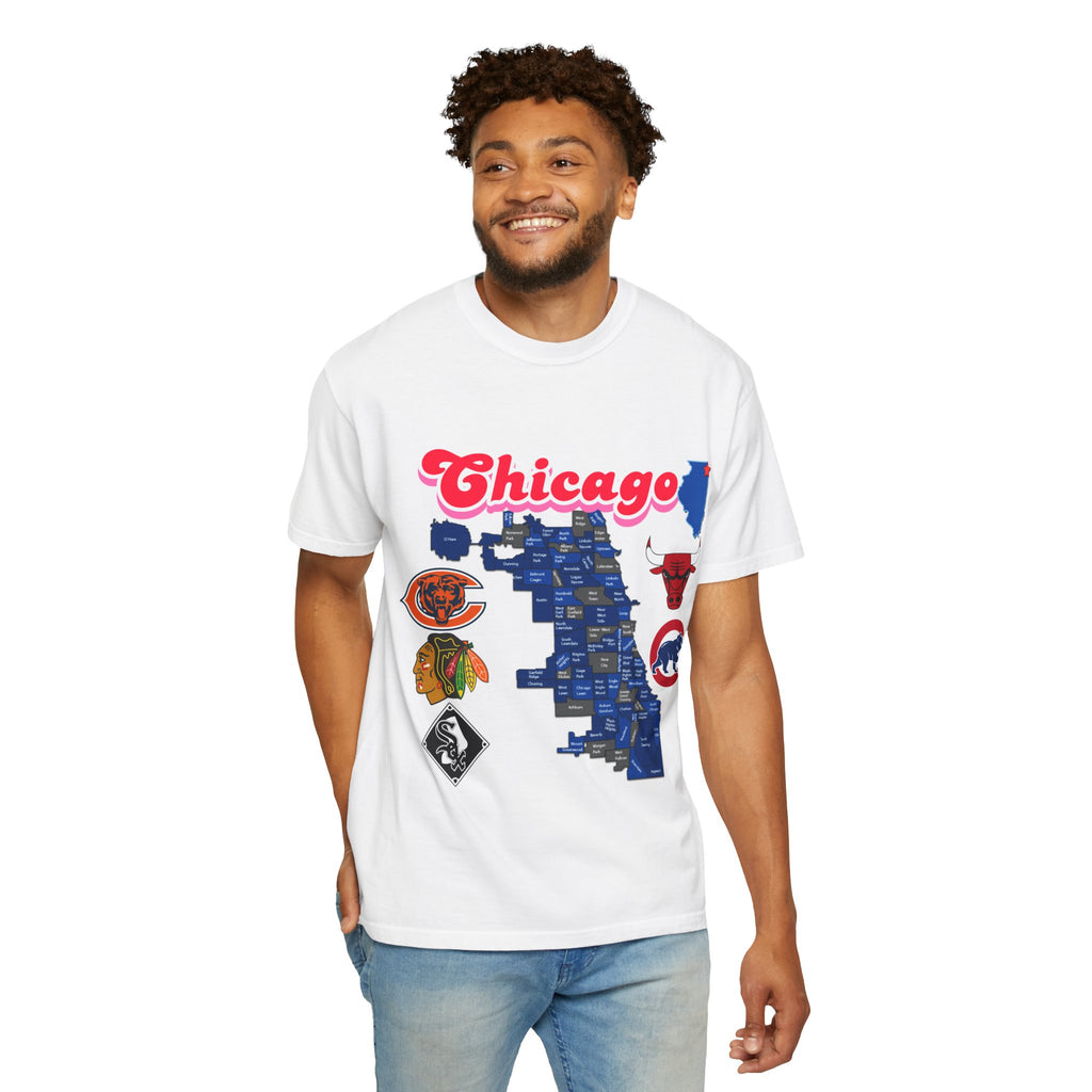 Chicago Unisex T-shirt - Vintage Chicago Design