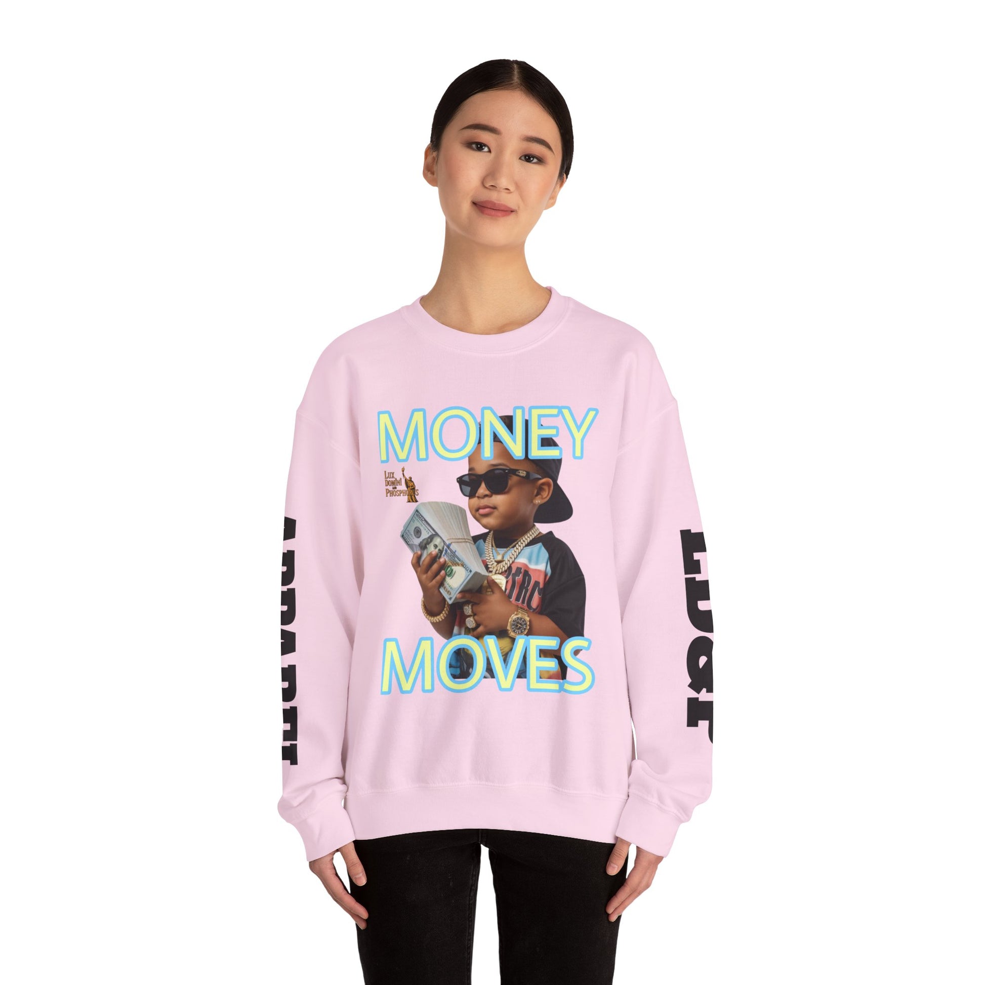 Money Moves Unisex Sweatshirt - LD&P APPAREL