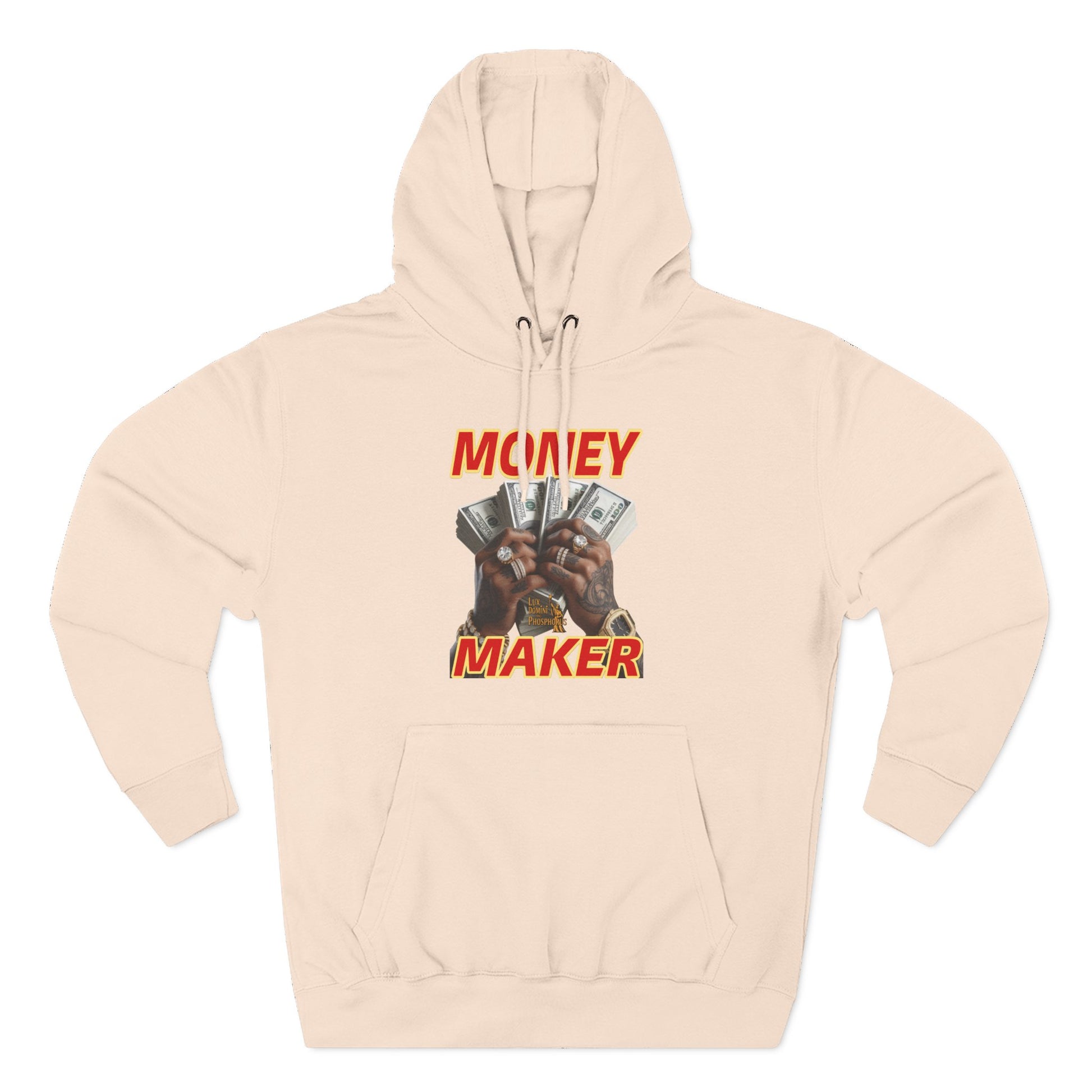 Fleece Hoodie - Money Maker Design