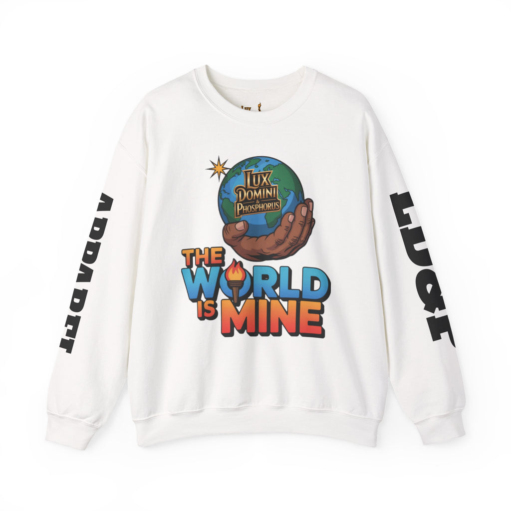 Graphic Sweatshirt - The World Is Mine LD&P APPAREL Design