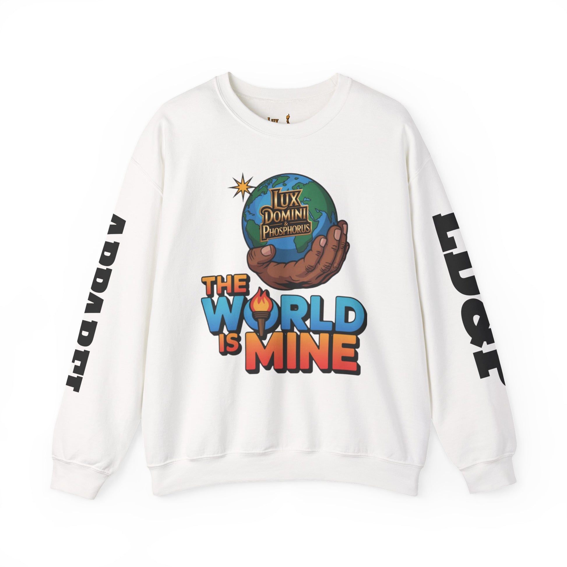 Graphic Sweatshirt - The World Is Mine LD&P APPAREL Design