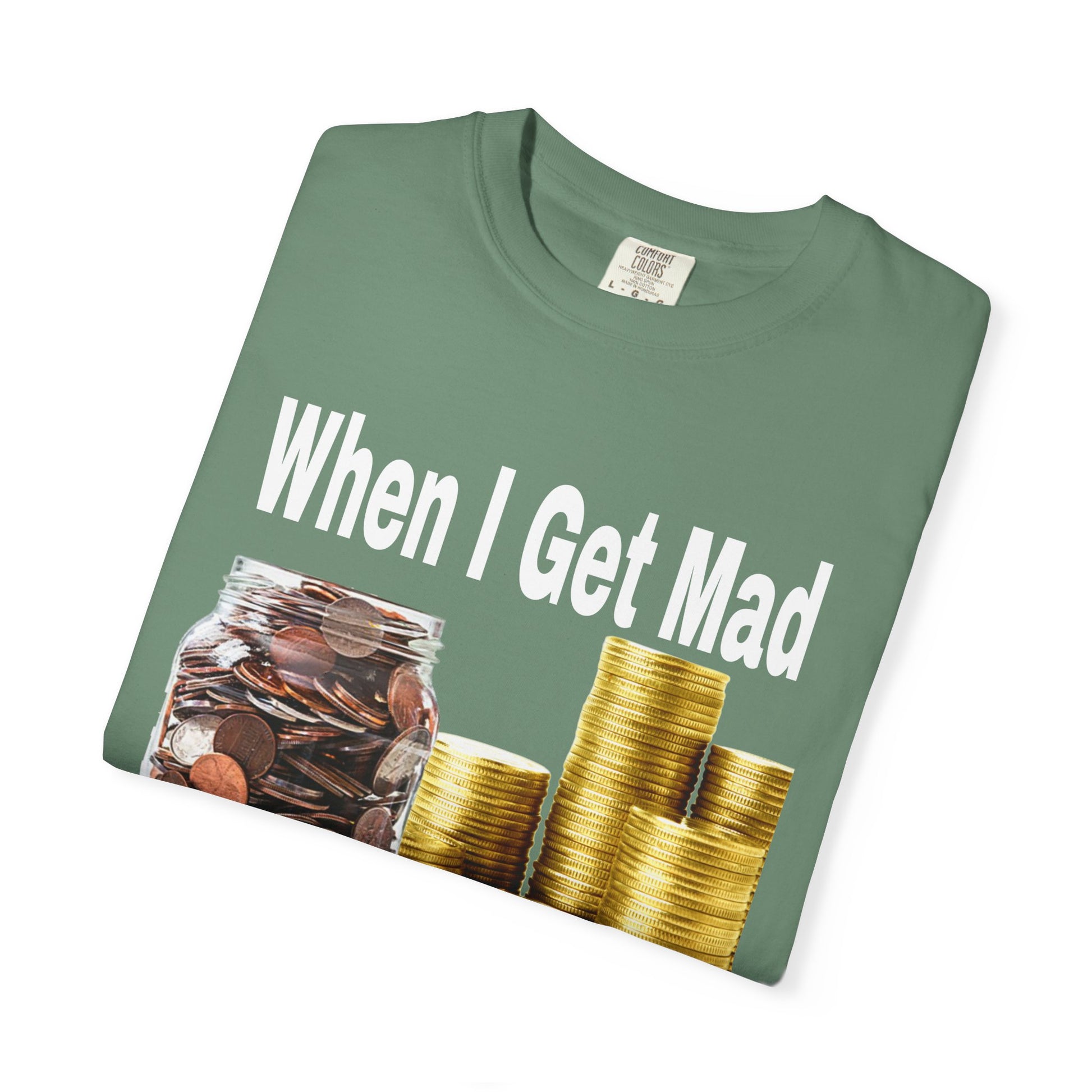 T-Shirt My Bag is My Revenge Unisex Garment-Dyed