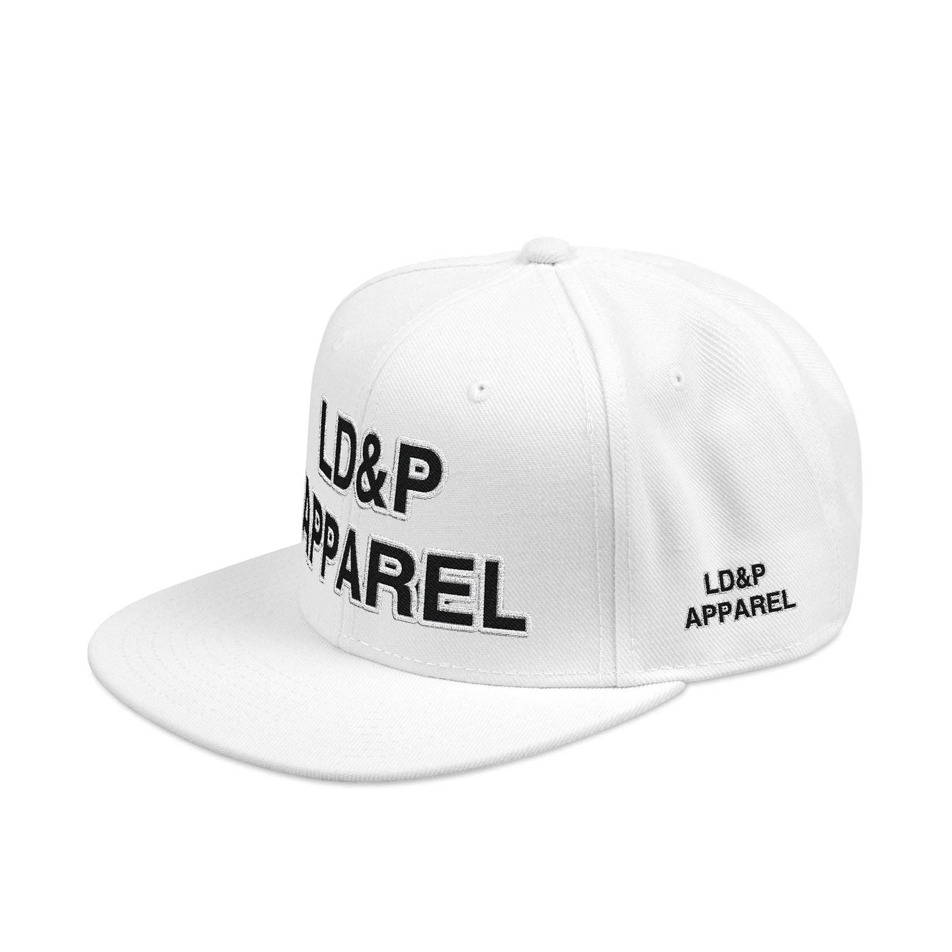 Embroidered Snapback Cap - LD&P Apparel Design