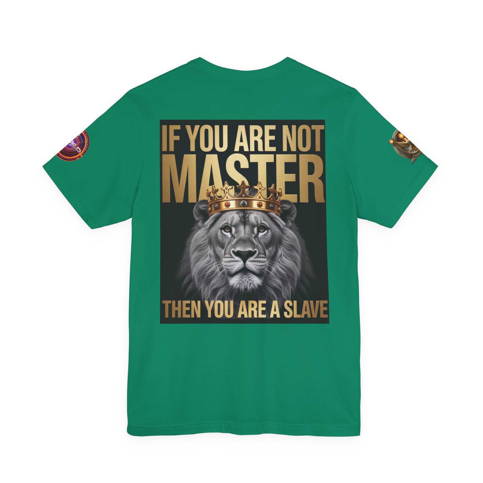 T-Shirt Master or slave LD&amp;P APPAREL Design Unisex Jersey Short Sleeve Tee