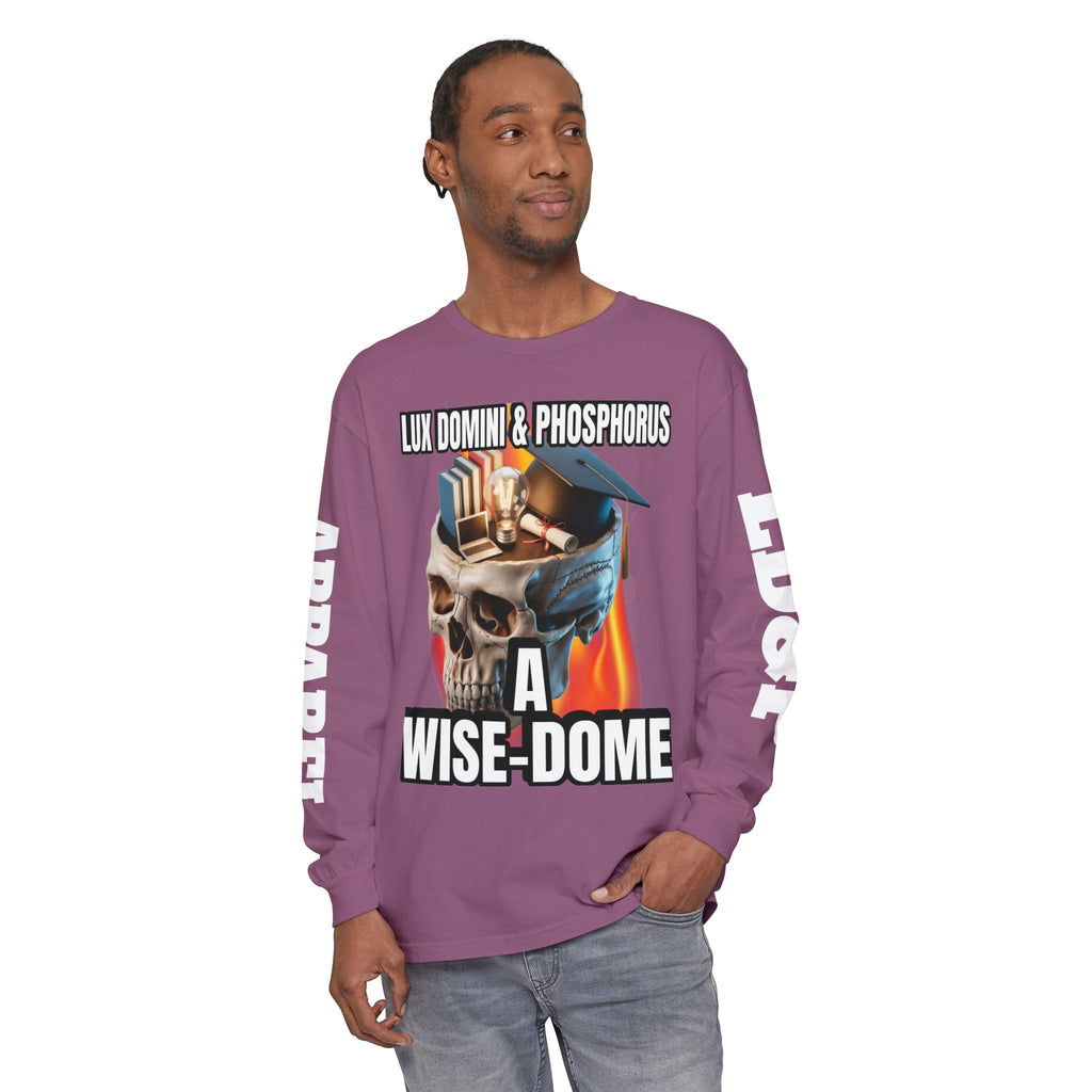 'A Wise-Dome' LD&P APPAREL Long Sleeve Tee