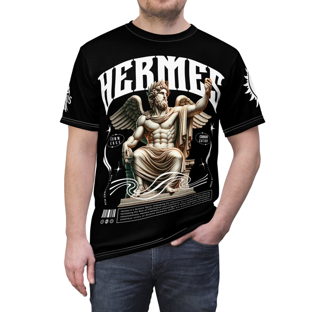 Hermes  Graphic Tee LD&P APPAREL DESIGN Black