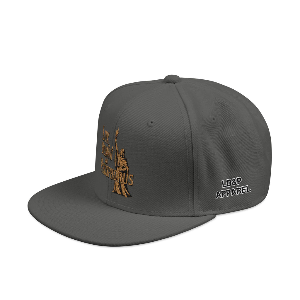 Snapback Cap - LUX DOMINI AND PHOSPHORUS Embroidered Hat