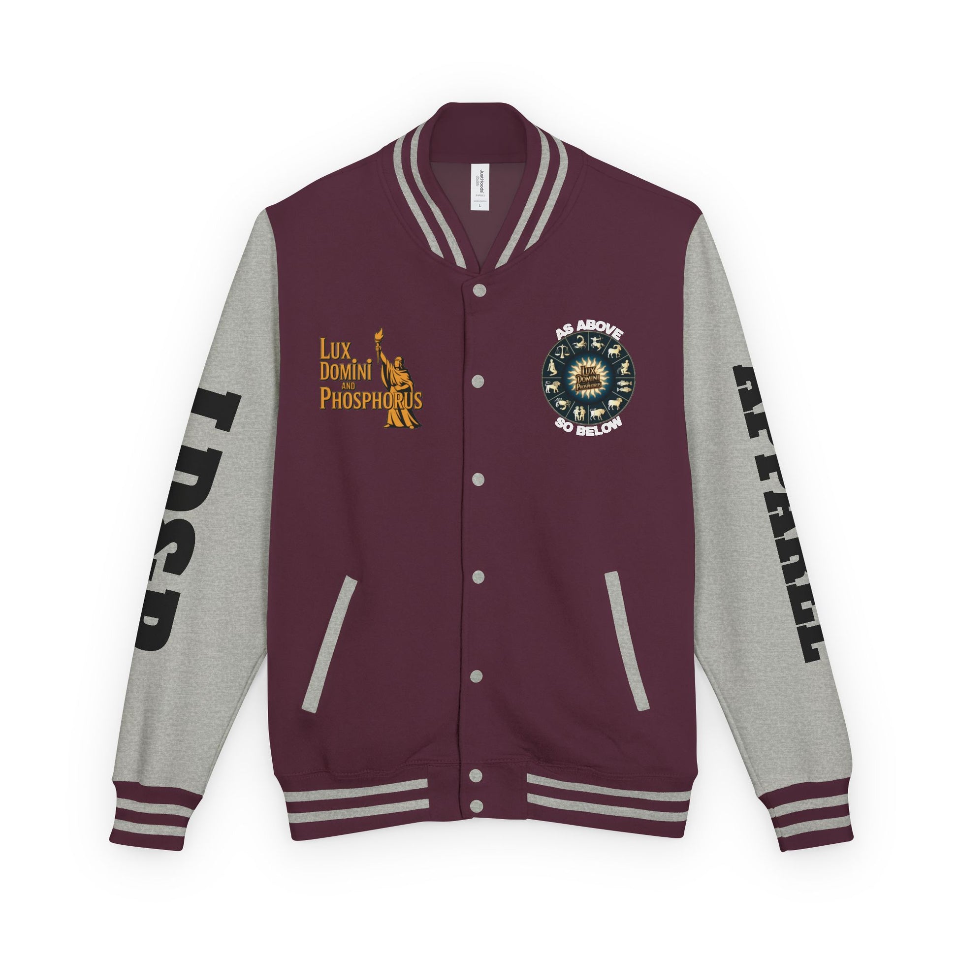 Letterman Jacket - As above so below LD&P APPAREL Design