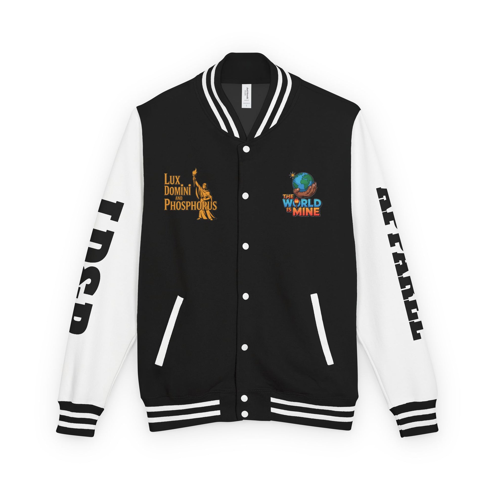 Letterman Jacket - The World is Mine LD&P APPAREL Design