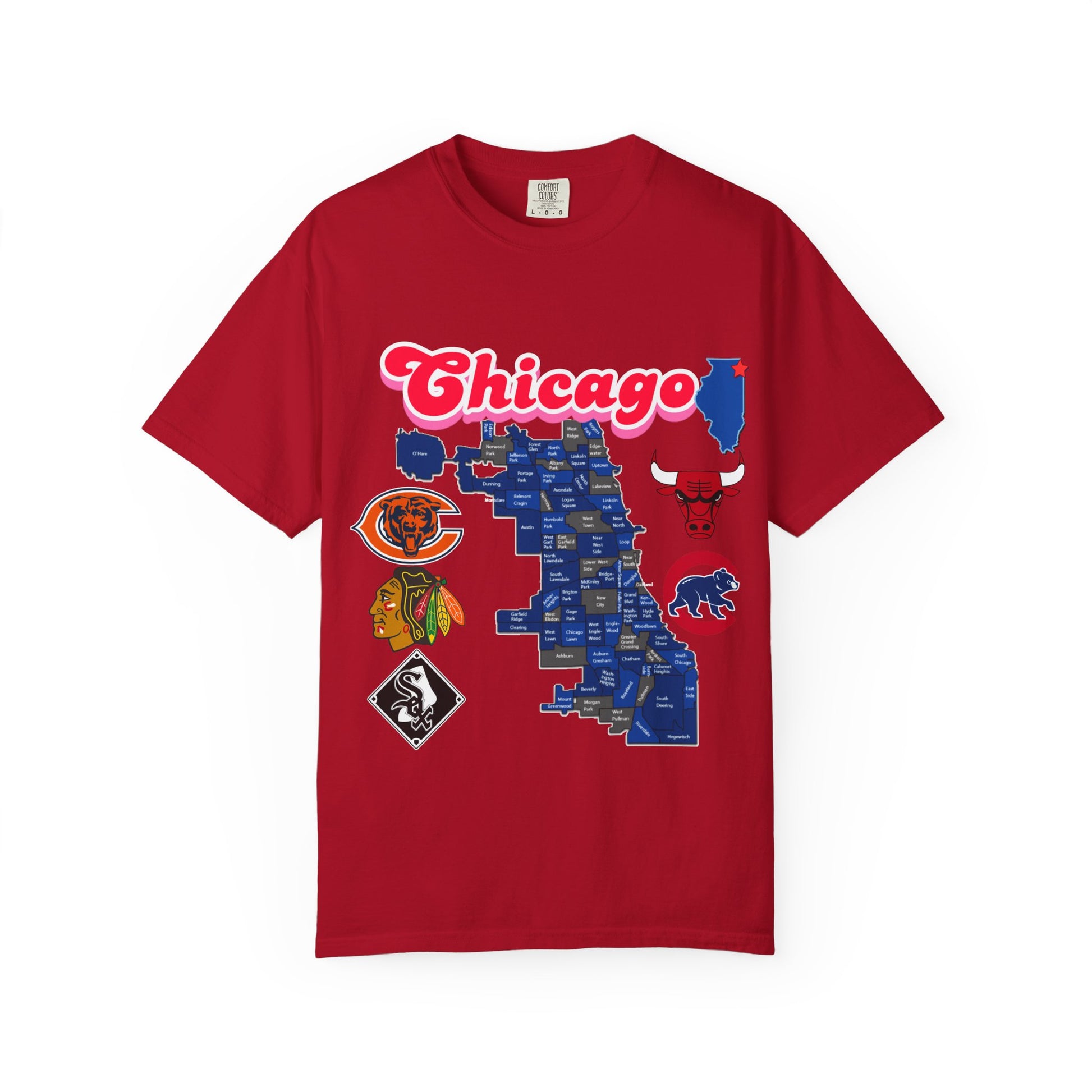 Chicago Unisex T-shirt - Vintage Chicago Design