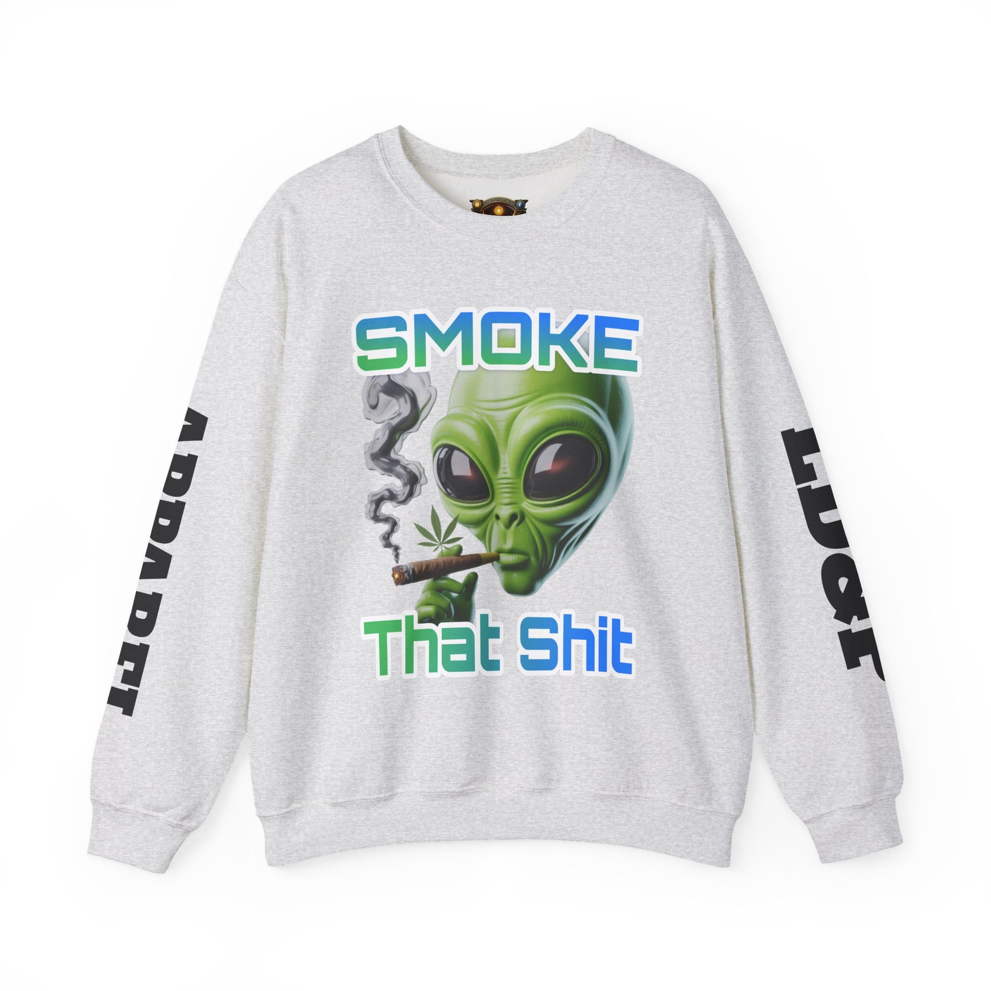 Crewneck Sweatshirt - Smoke That LD&P APPAREL Design
