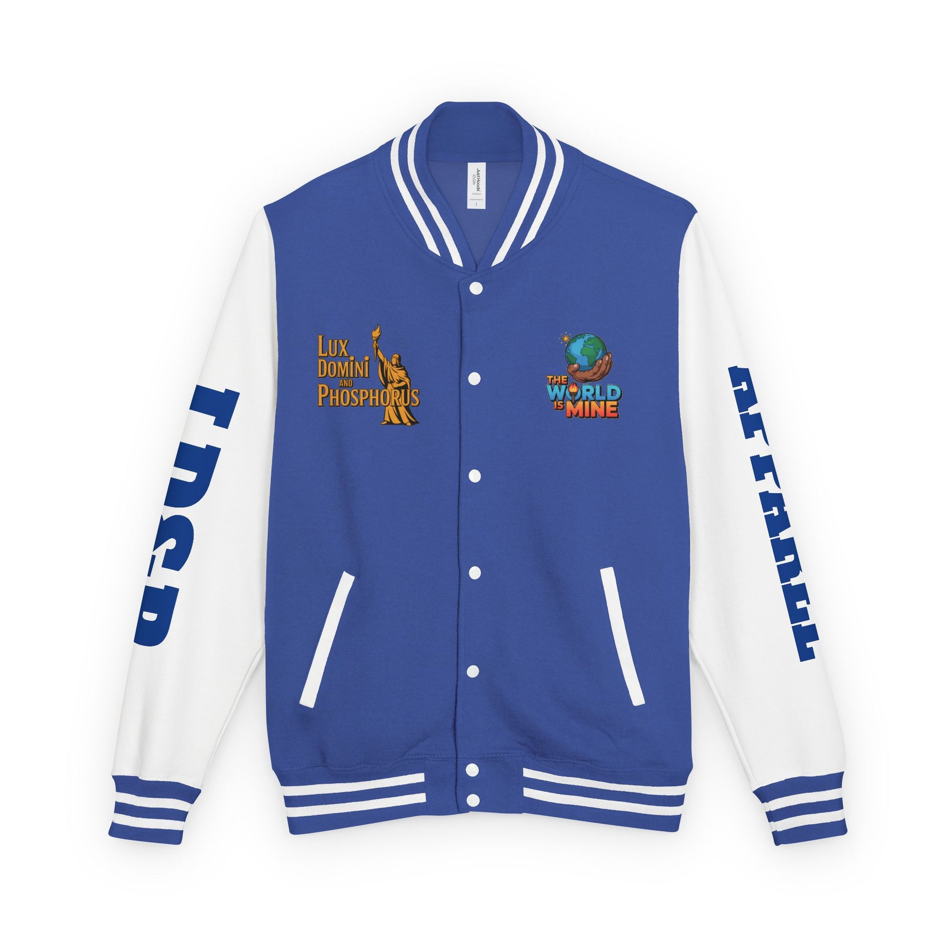 Letterman Jacket - The World is Mine LD&P APPAREL Design