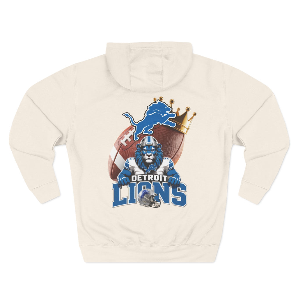 Fleece Hoodie NFL Team DET Design