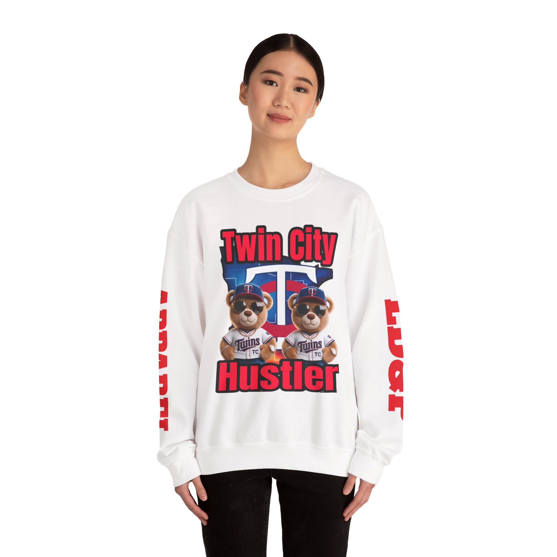 Crewneck Sweatshirt Twin City Hustler LD&P Apparel Design