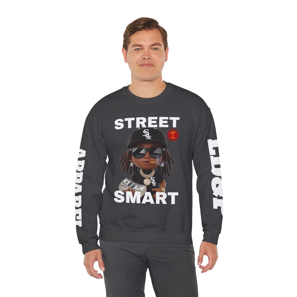 Street Smart Crewneck Sweatshirt - Urban Casual Wear