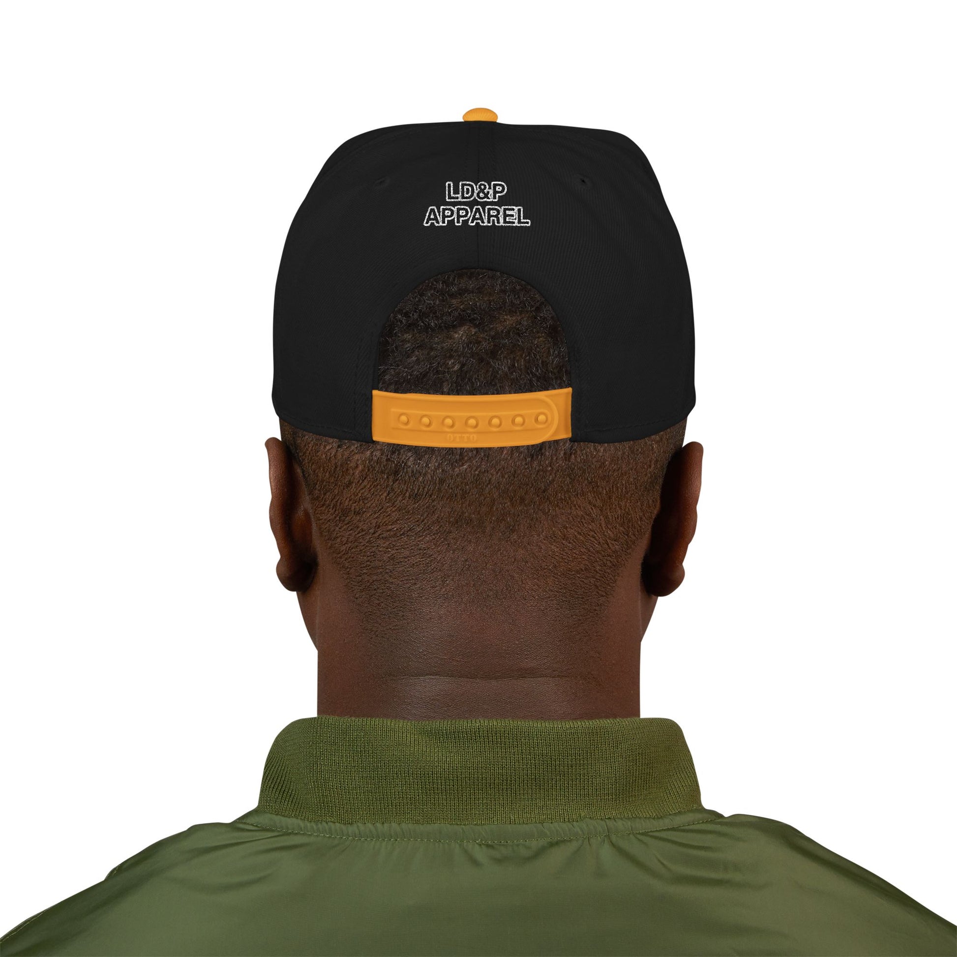 Embroidered Snapback Cap - LD&P Apparel Design 2