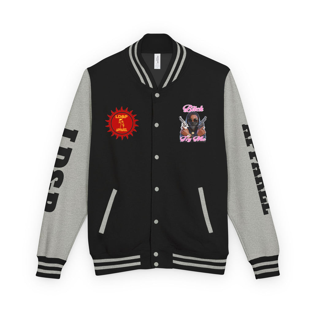Letterman Jacket - 'Try me' Design