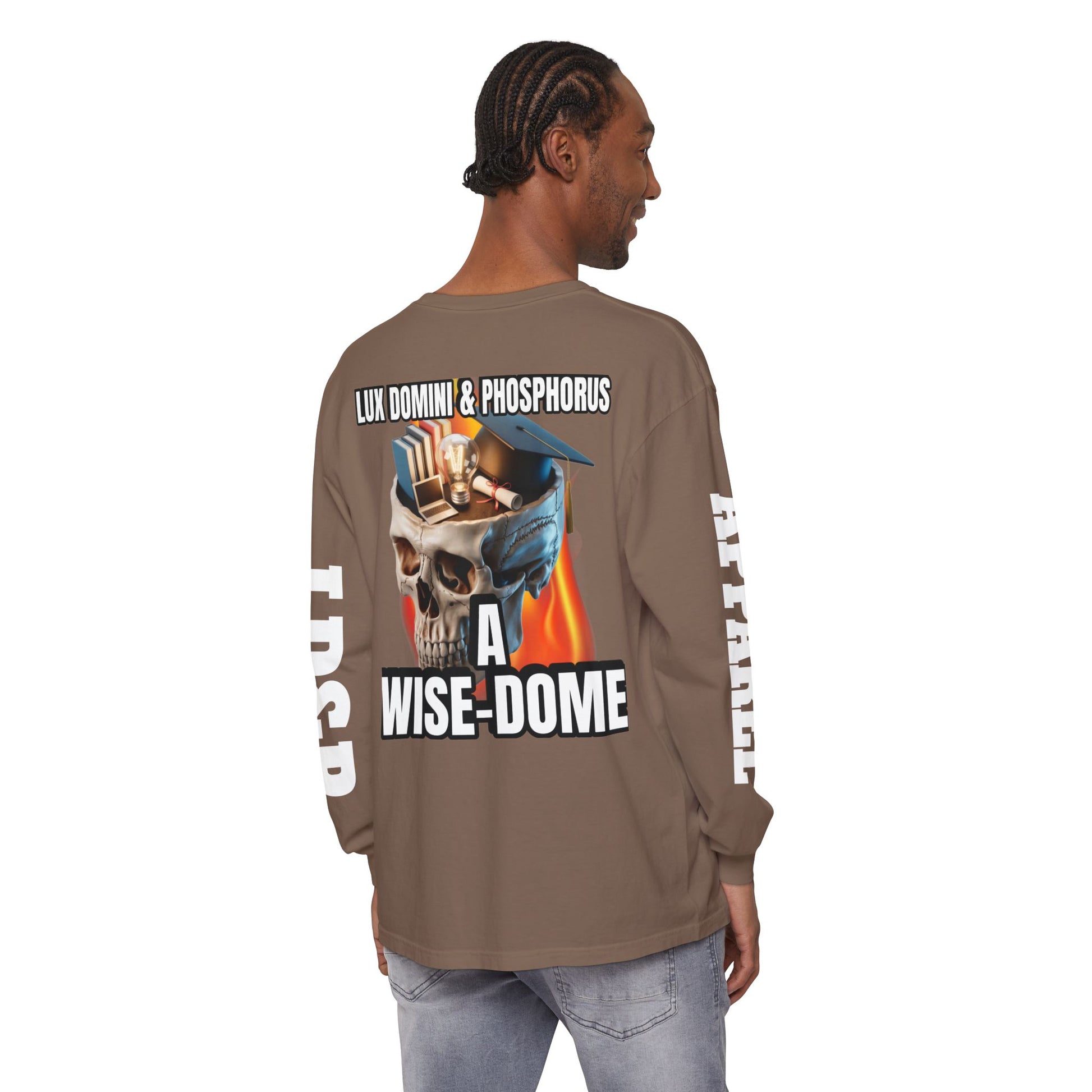 'A Wise-Dome' LD&P APPAREL Long Sleeve Tee