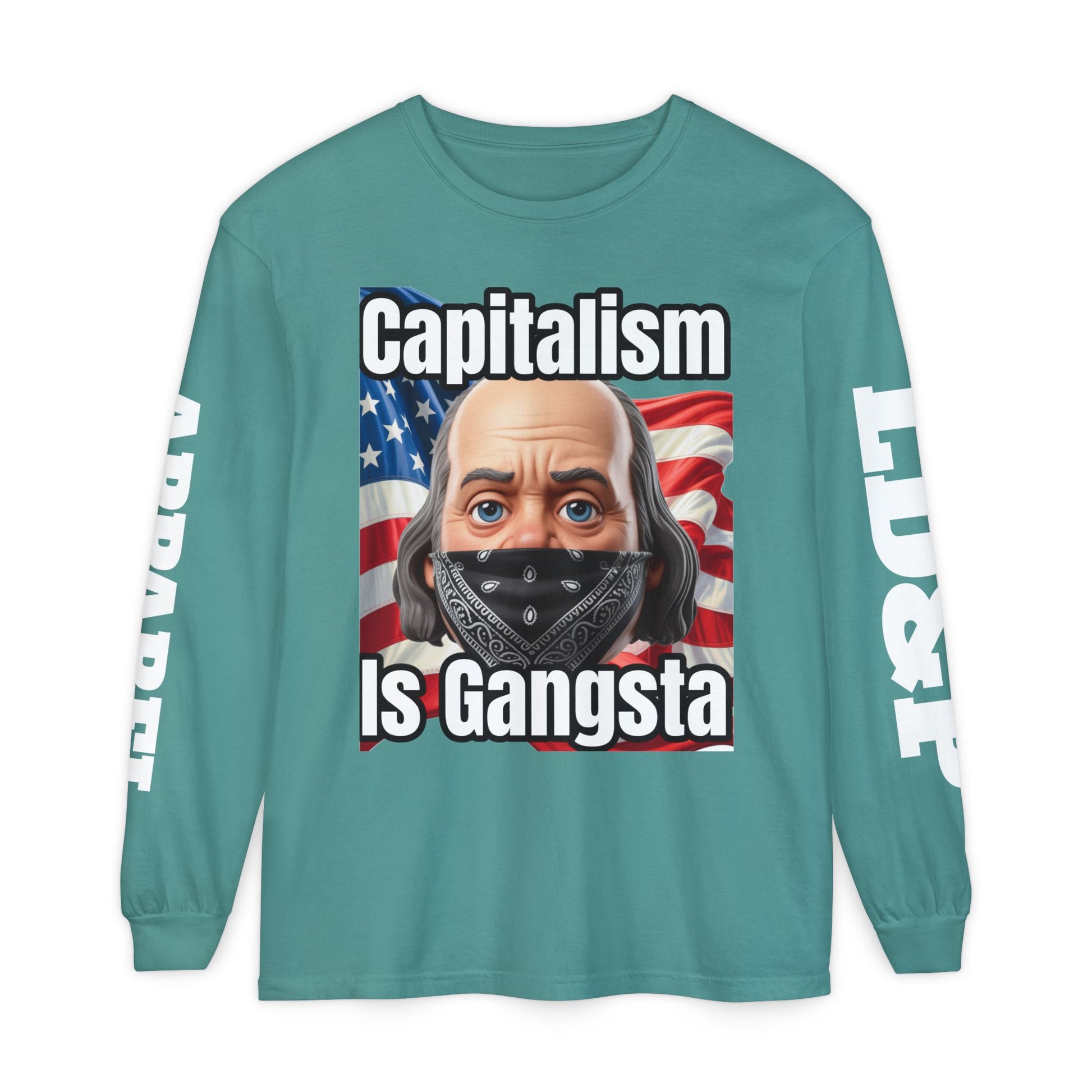 Capitalism is Gangsta Long Sleeve T-Shirt