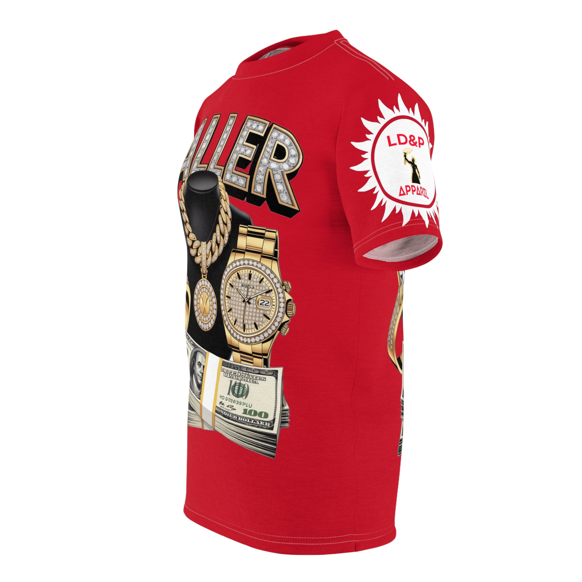 Baller  Unisex Tee - LD&P Apparel Design Red