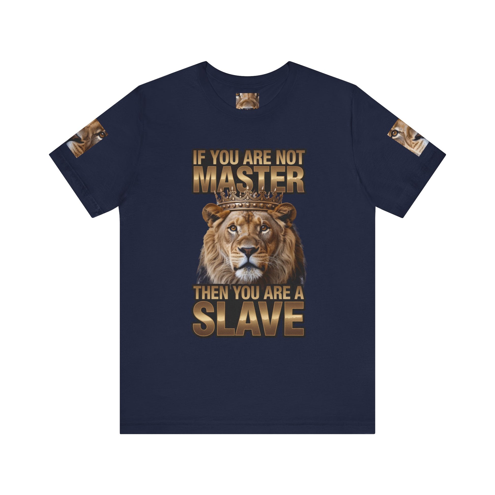 T-Shirt Master or slave LD&amp;P APPAREL Design Unisex Jersey Short Sleeve Tee