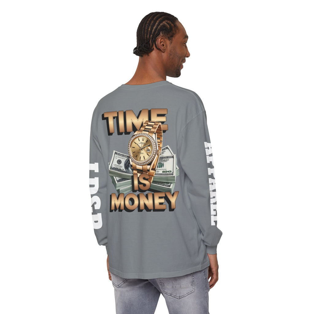 Long Sleeve T-Shirt Time is MONEY Design
