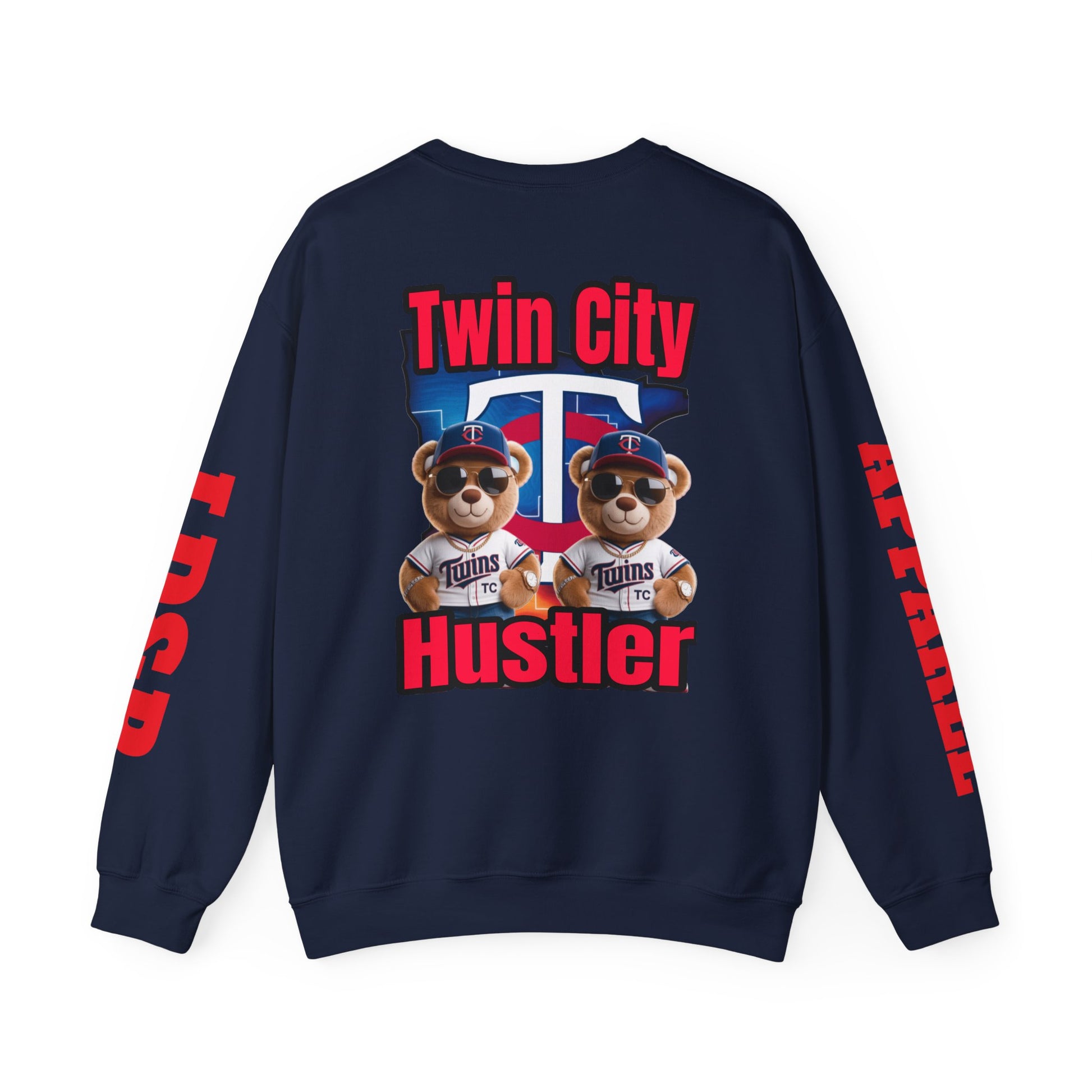 Crewneck Sweatshirt Twin City Hustler LD&P Apparel Design