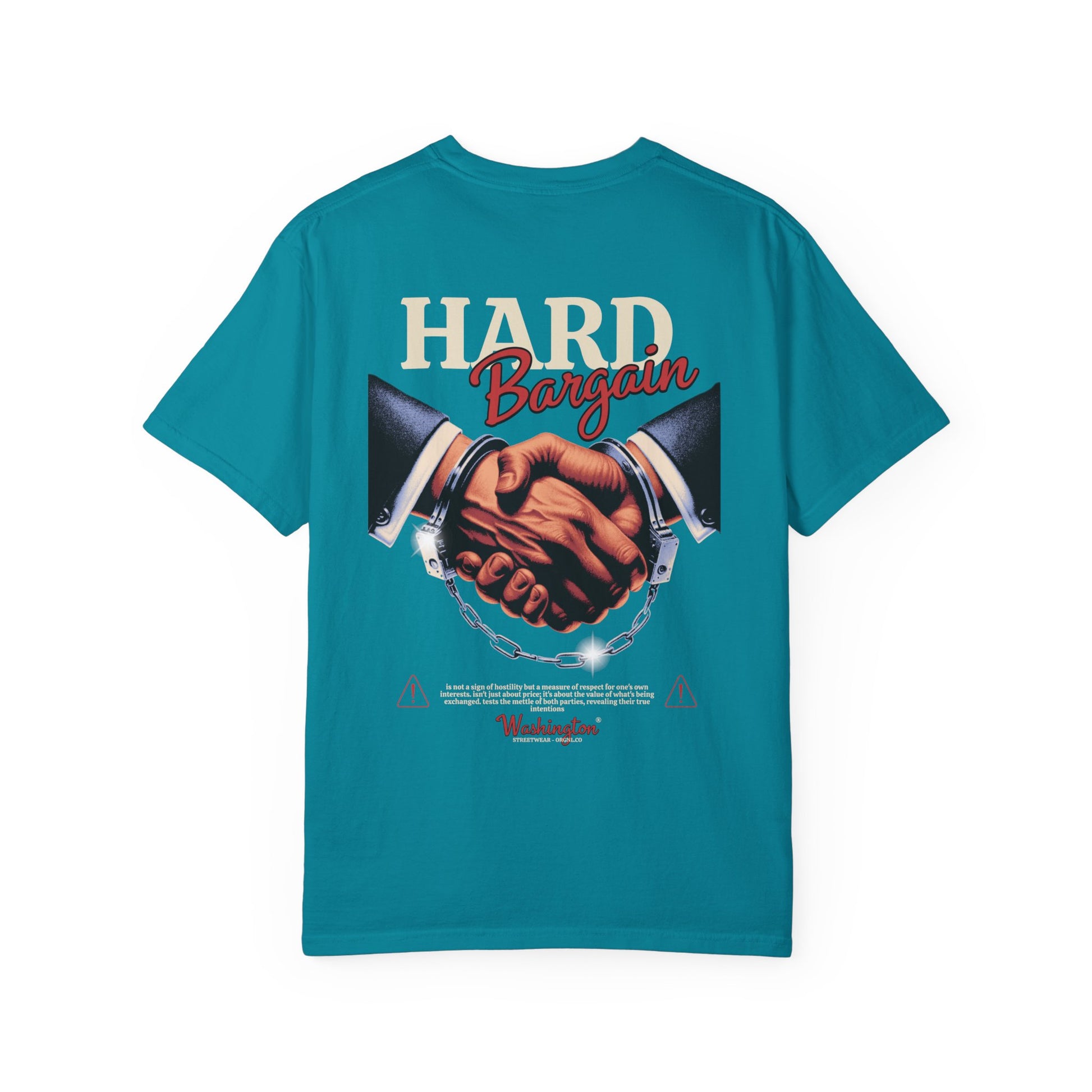 Garment-Dyed T-shirt Hard Bargain Graphic Tee