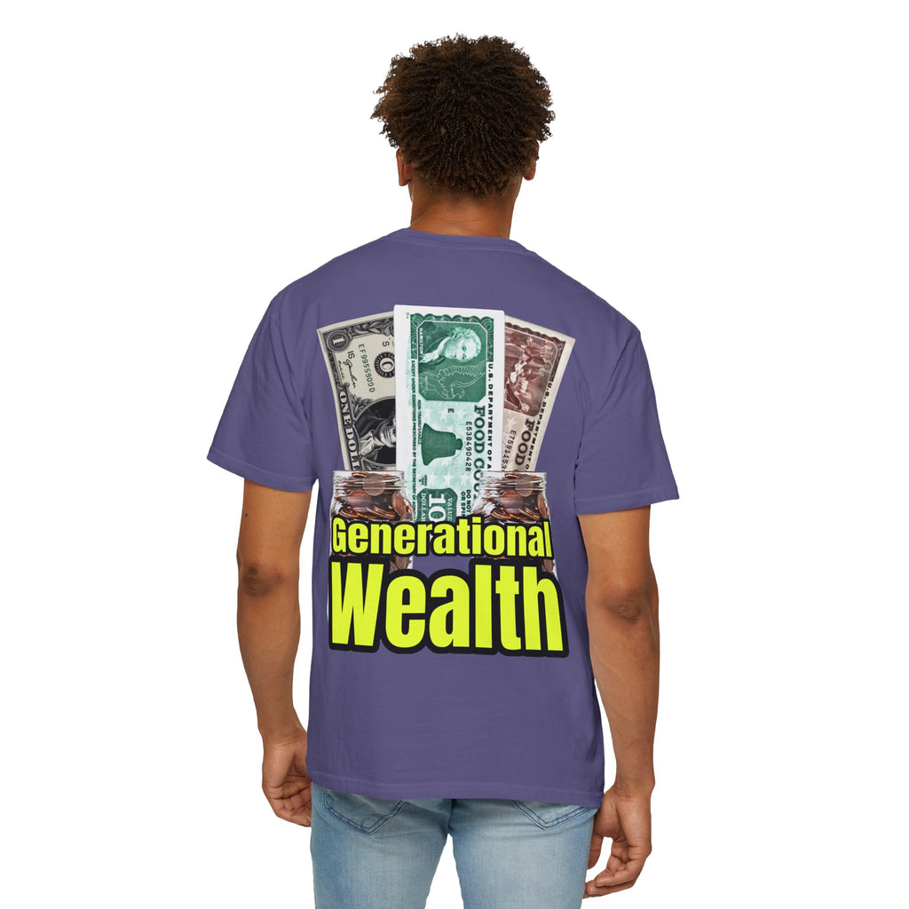 Garment-Dyed T-shirt Generational Wealth Tee