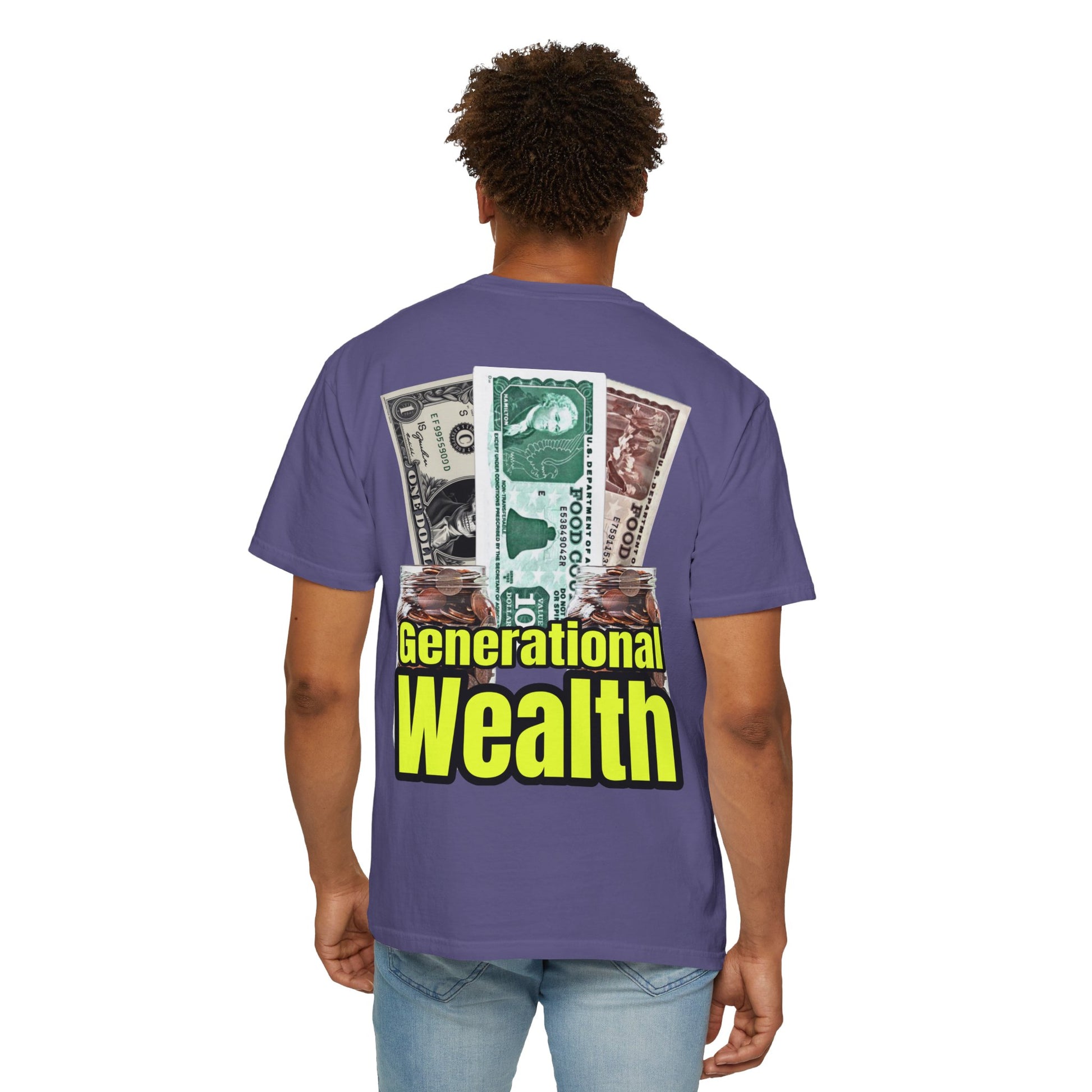 Garment-Dyed T-shirt Generational Wealth Tee