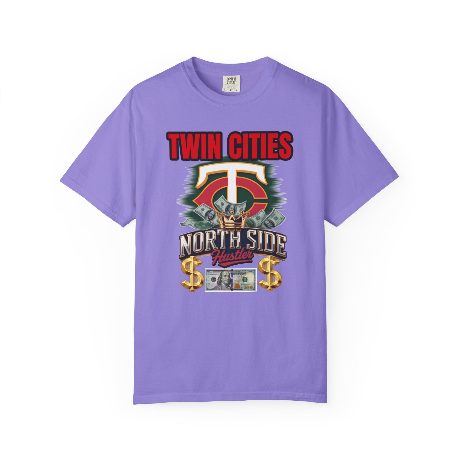 Garment-Dyed T-shirt - TC Northside HUSTLER
