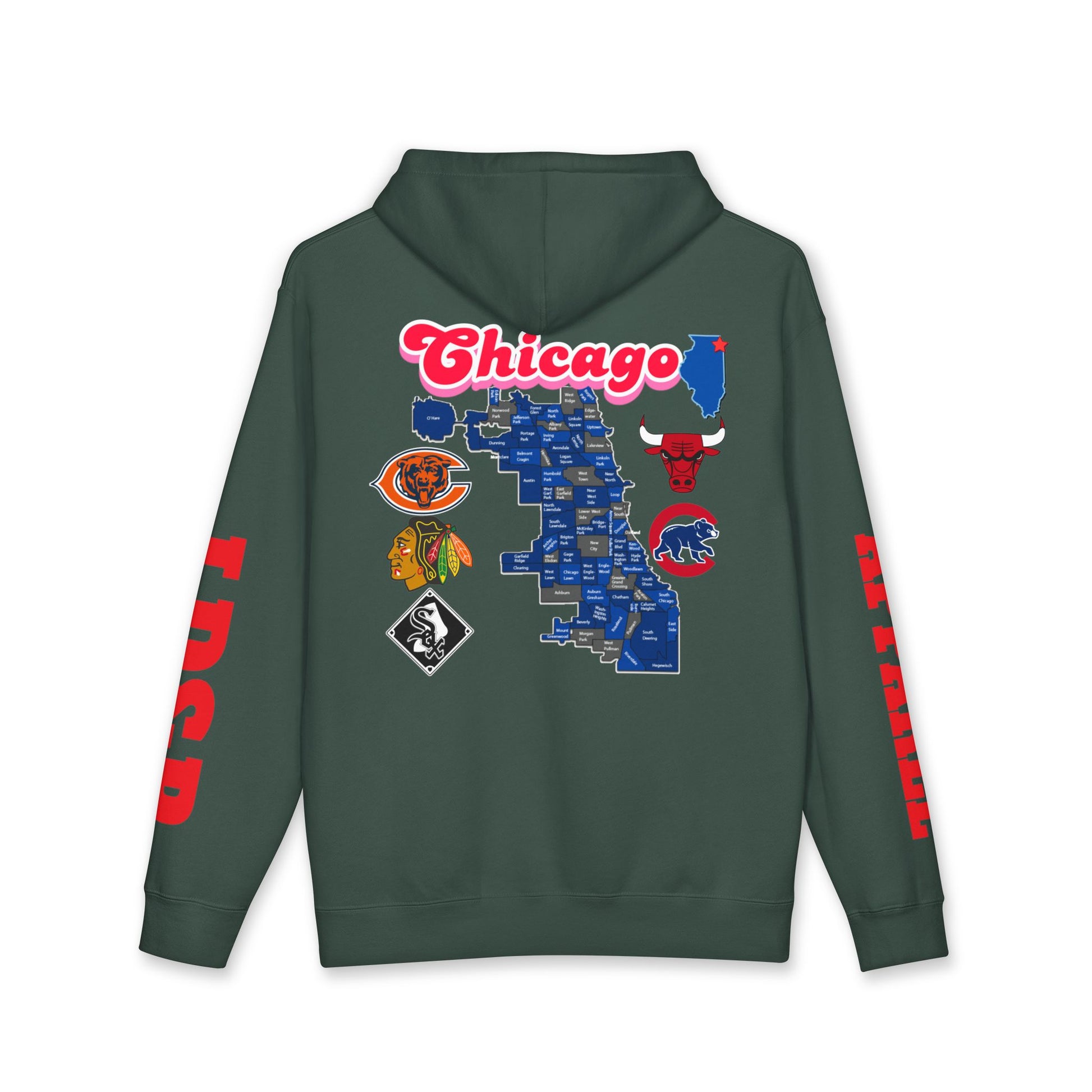 Chicago LD&amp;P Unisex Hoodie - Stylish Apparel Design