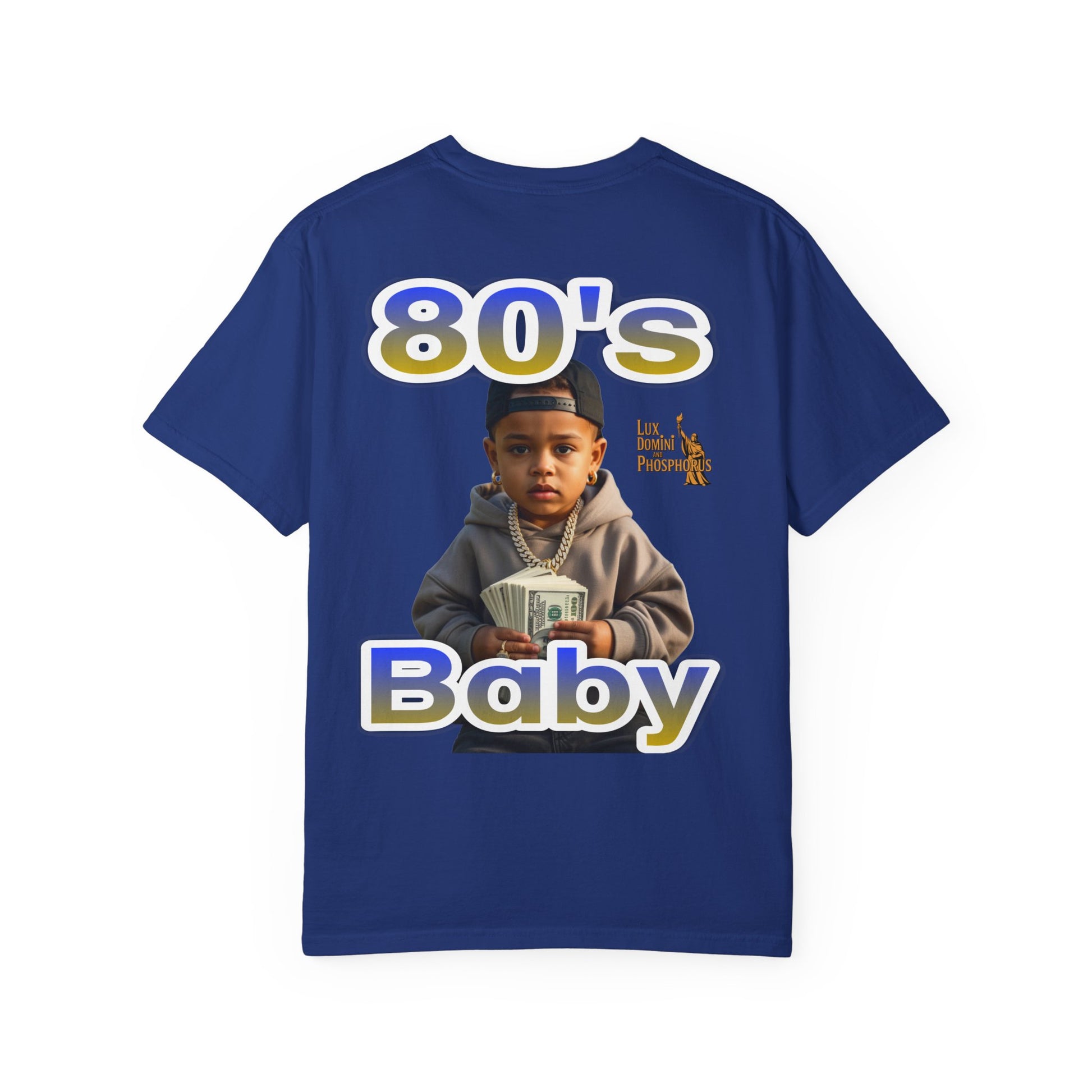 80s Baby Unisex Garment-Dyed T-shirt - LD&P APPAREL