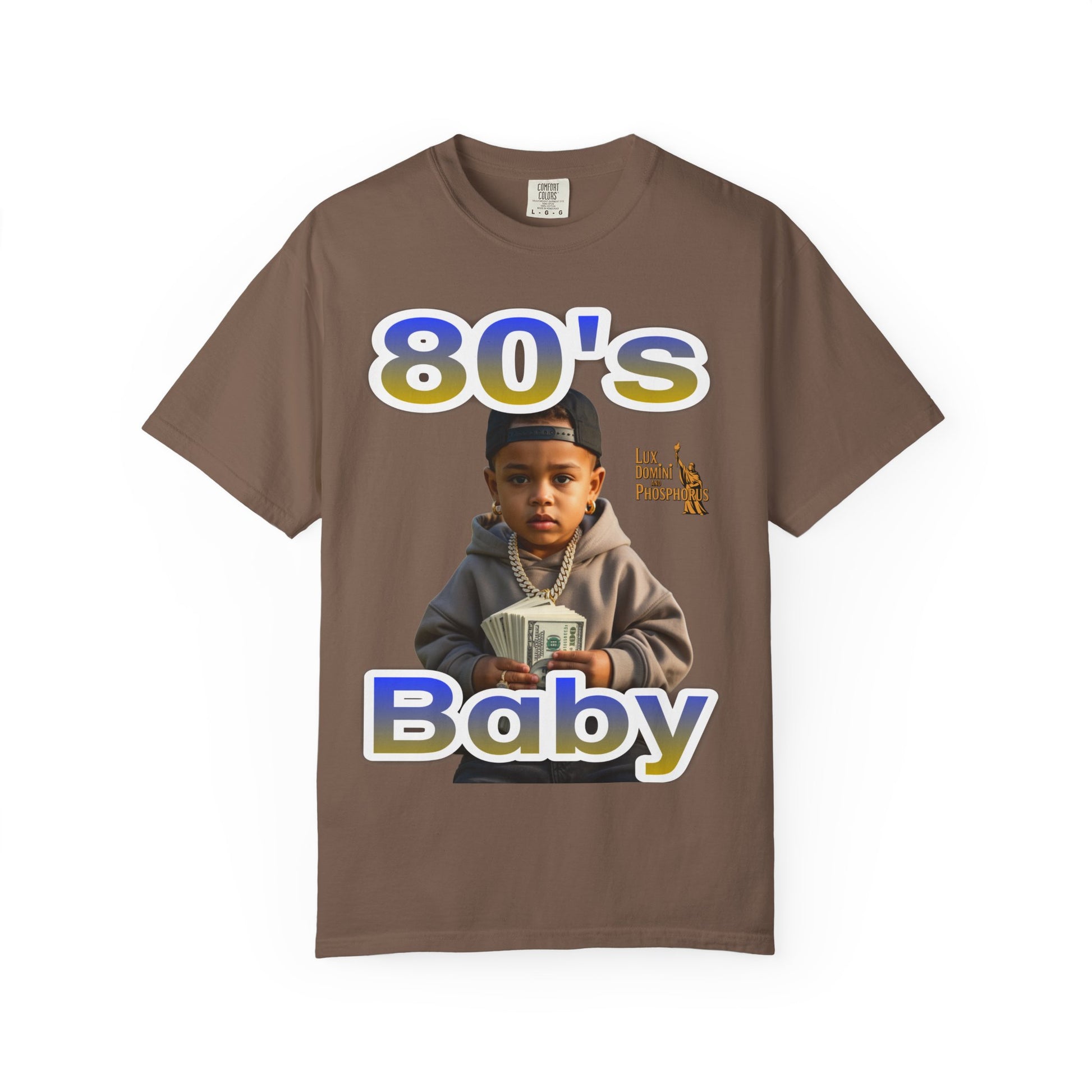 80s Baby Unisex Garment-Dyed T-shirt - LD&P APPAREL