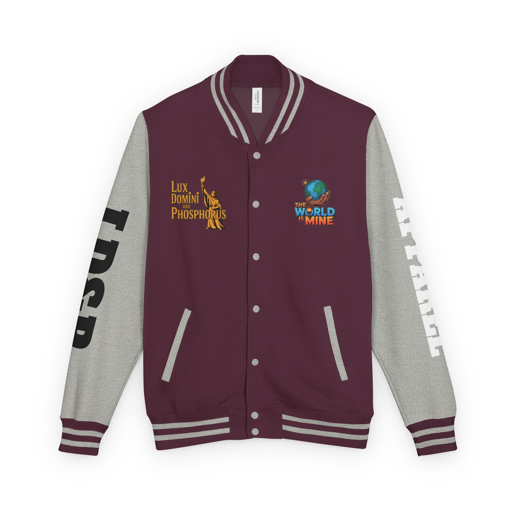 Letterman Jacket - The World is Mine LD&P APPAREL Design