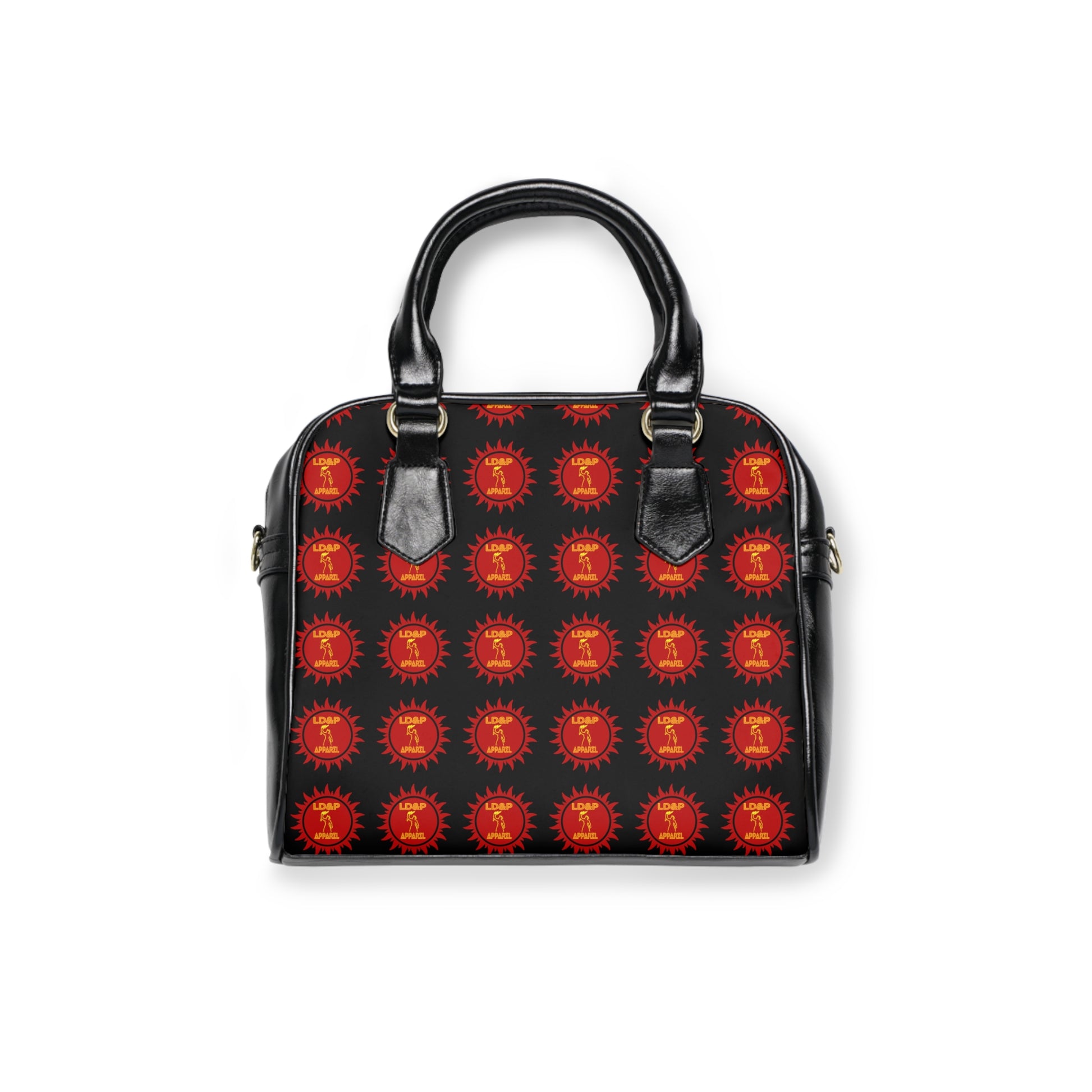 LD&P APPAREL DESIGN Pattern Shoulder Handbag