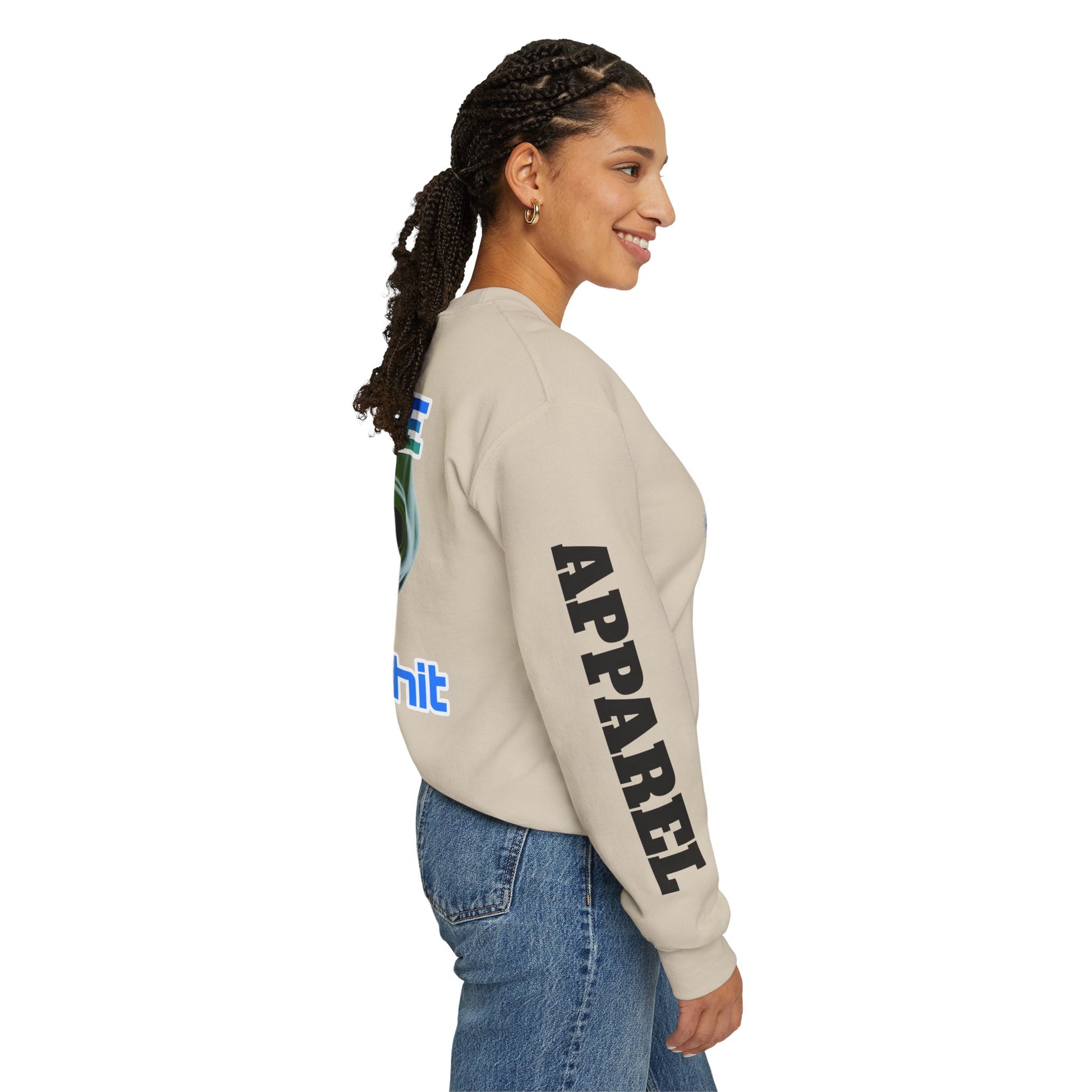 Crewneck Sweatshirt - Smoke That LD&P APPAREL Design