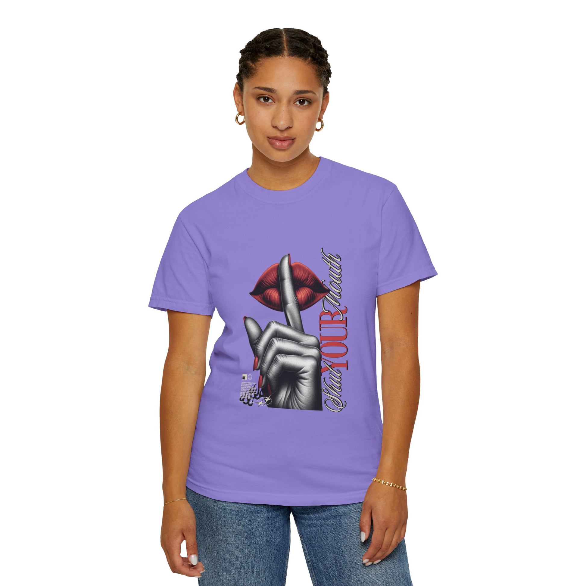 Dyed T-shirt - Big Moma Print
