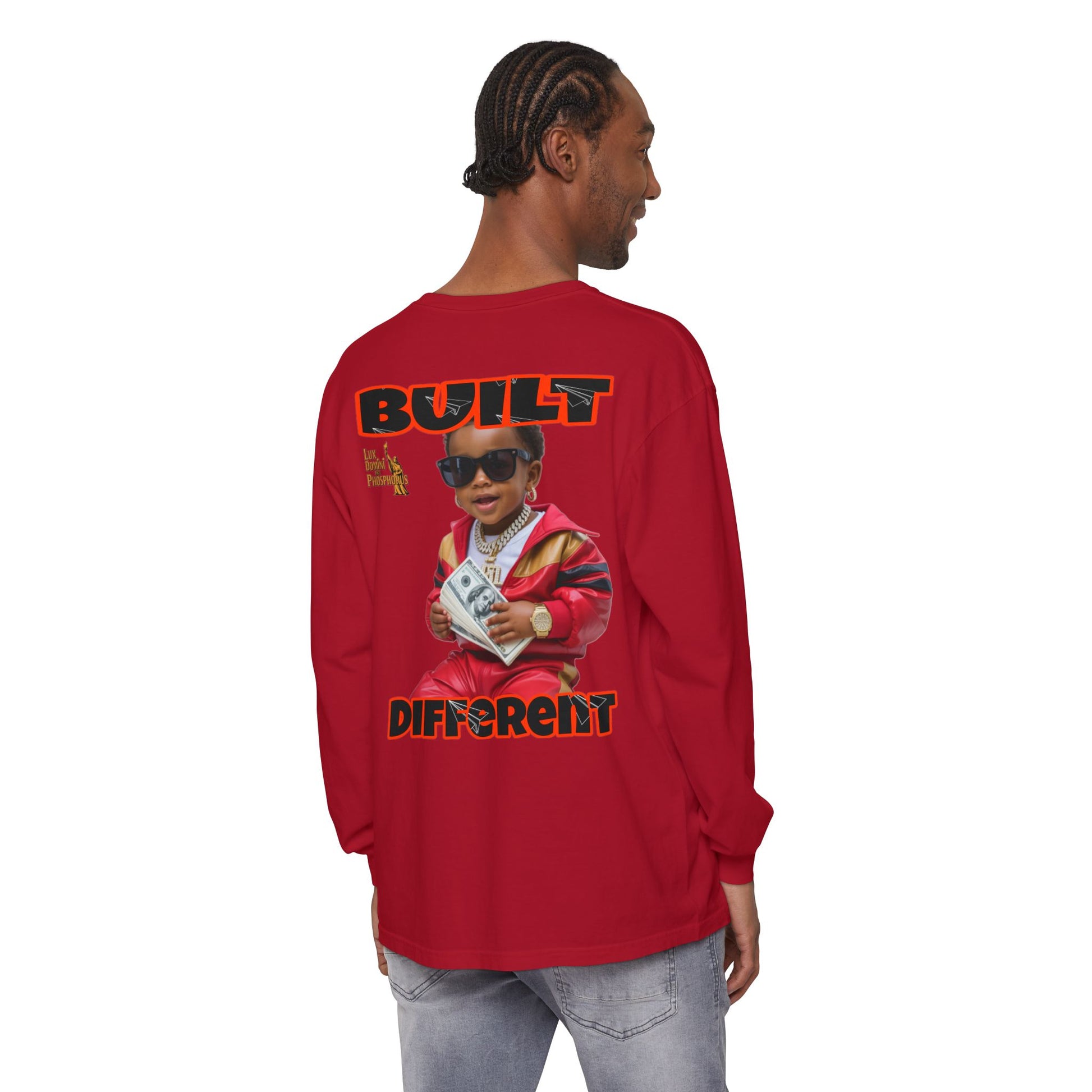 Long Sleeve T-Shirt - Built Different LD&P Apparel Design