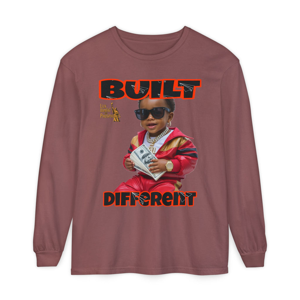 Long Sleeve T-Shirt - Built Different LD&P Apparel Design