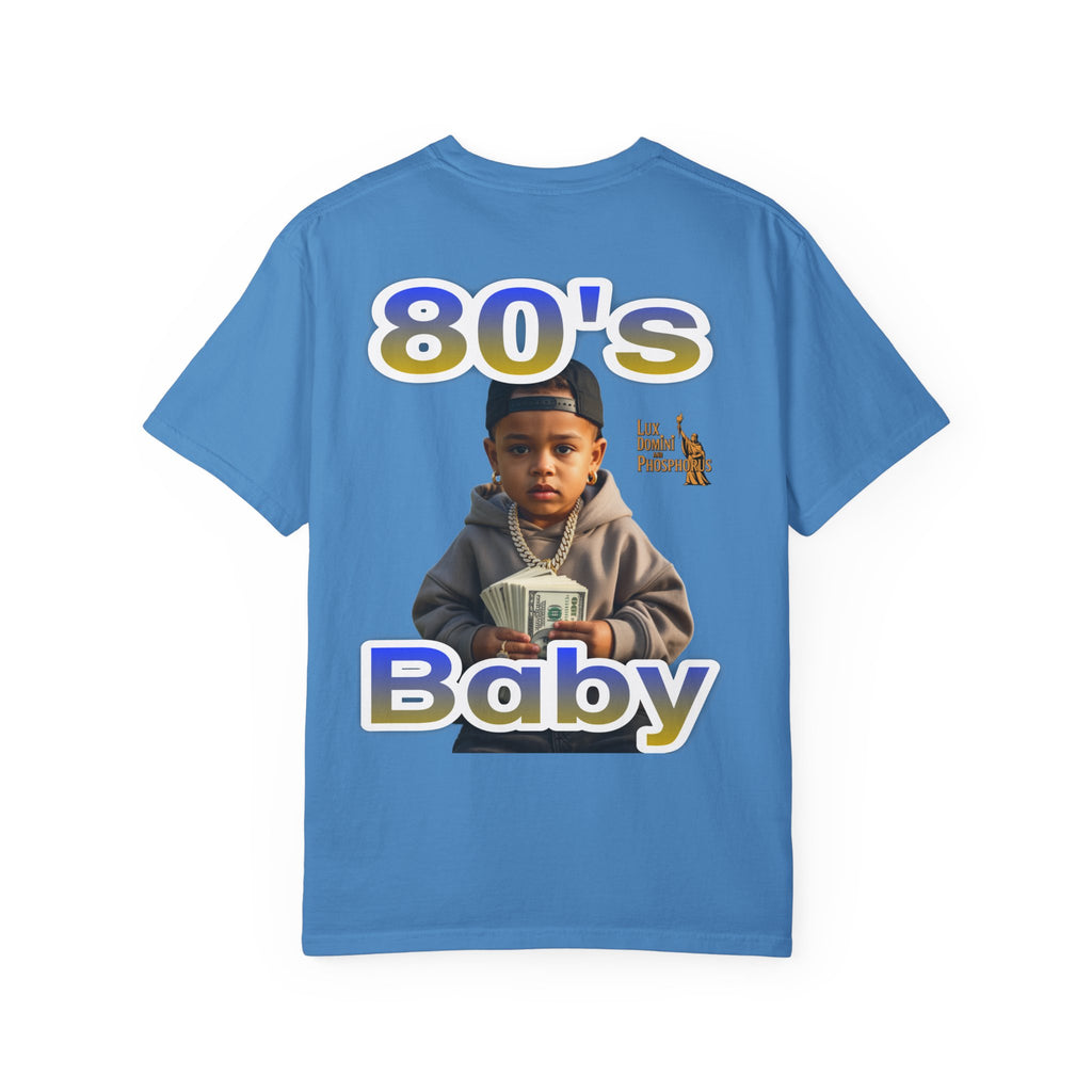 80s Baby Unisex Garment-Dyed T-shirt - LD&P APPAREL