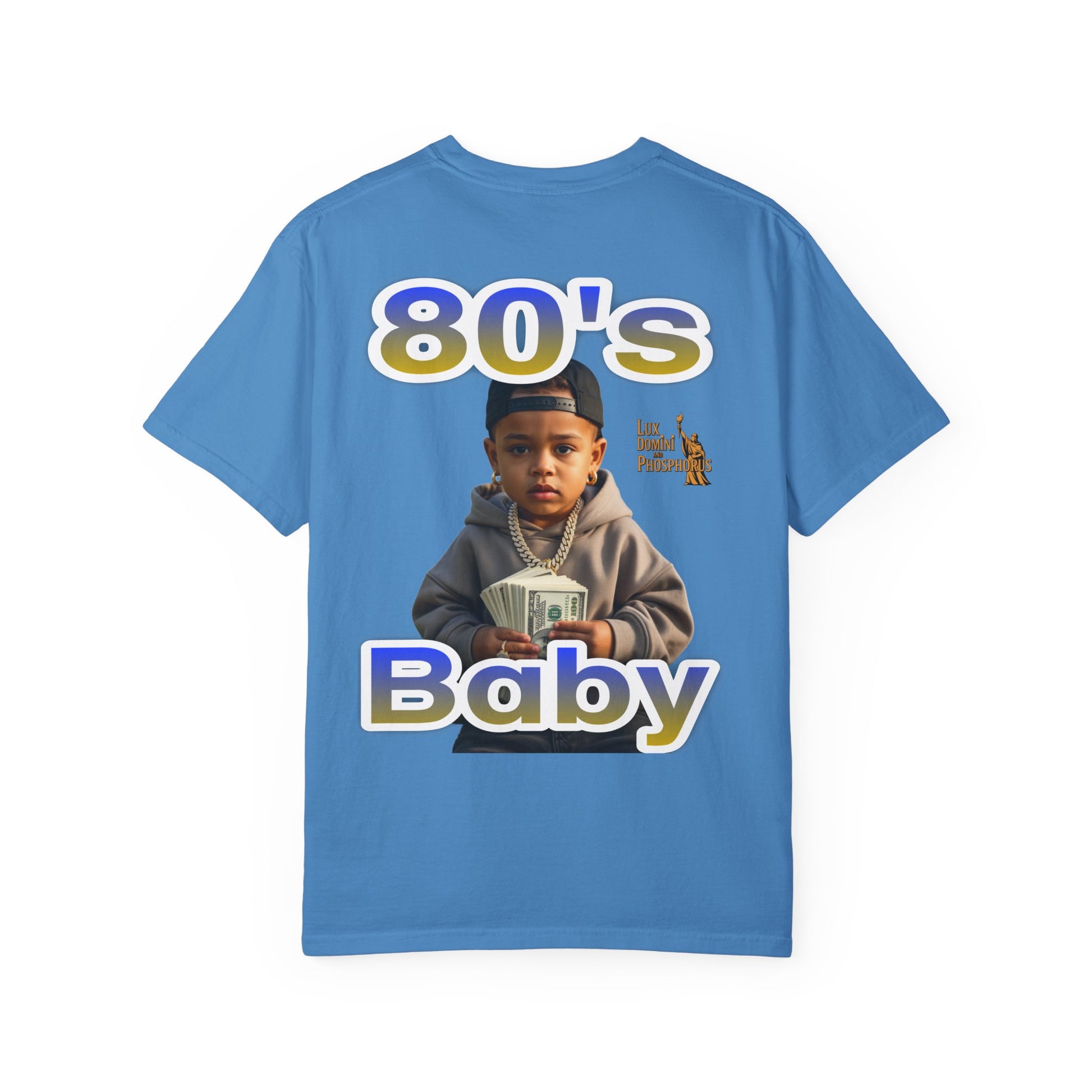80s Baby Unisex Garment-Dyed T-shirt - LD&P APPAREL