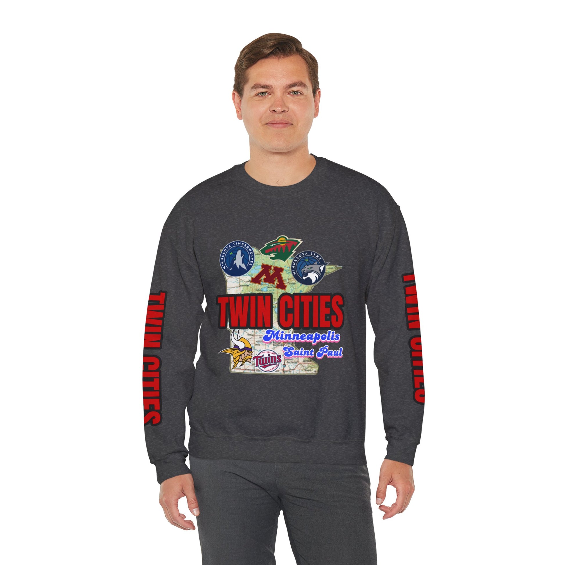 Crewneck Sweatshirt TWIN CITIES Urban Design