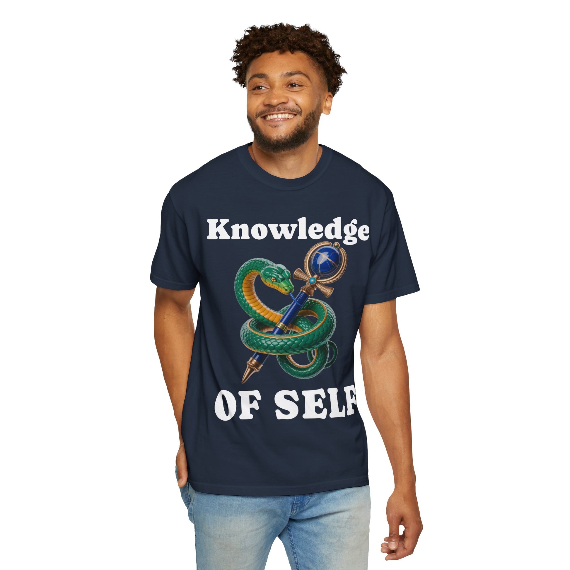 Kundalini Unisex T-shirt with Self Knowledge Design