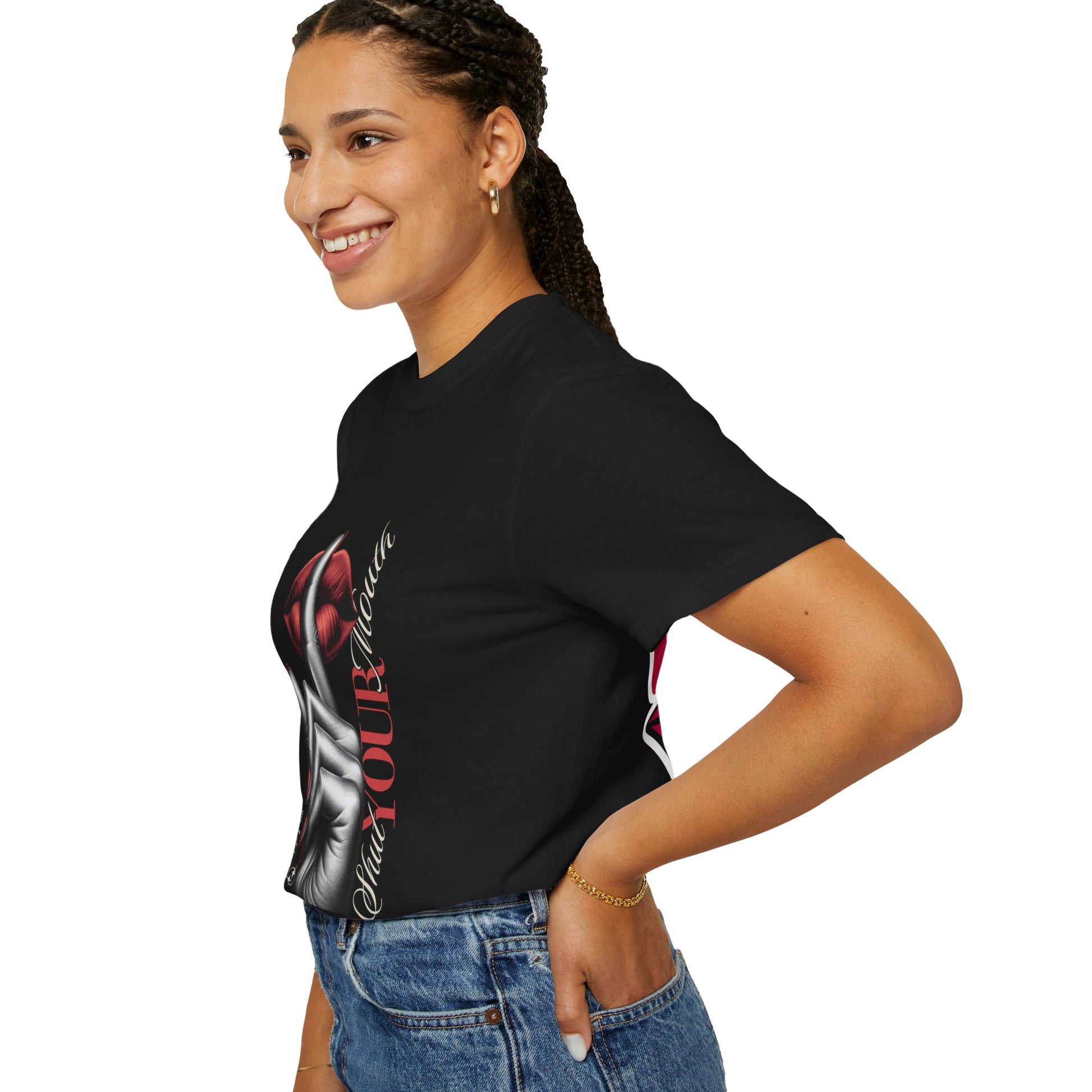 Dyed T-shirt - Big Moma Print