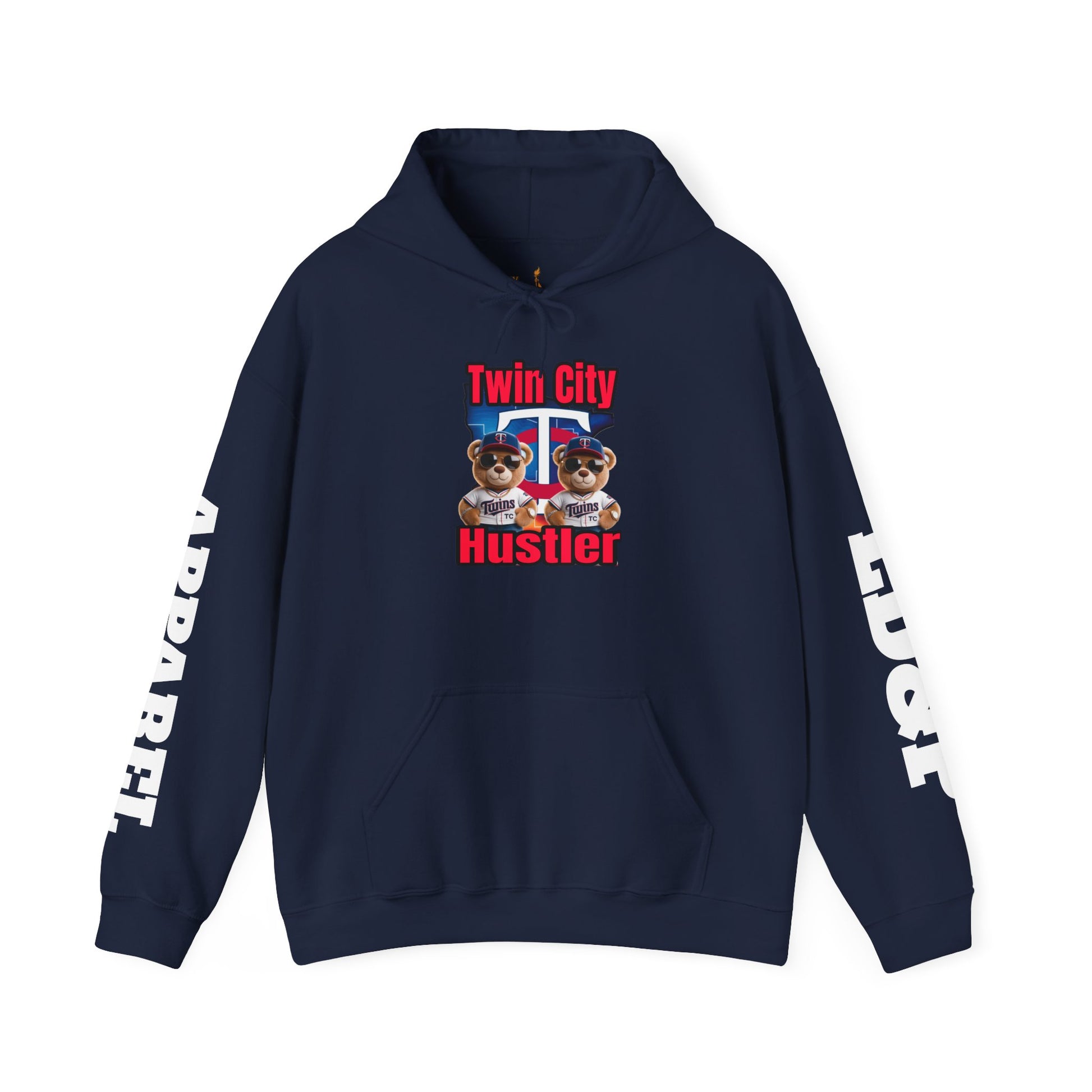 Hooded Sweatshirt - Twin City HUSTLER