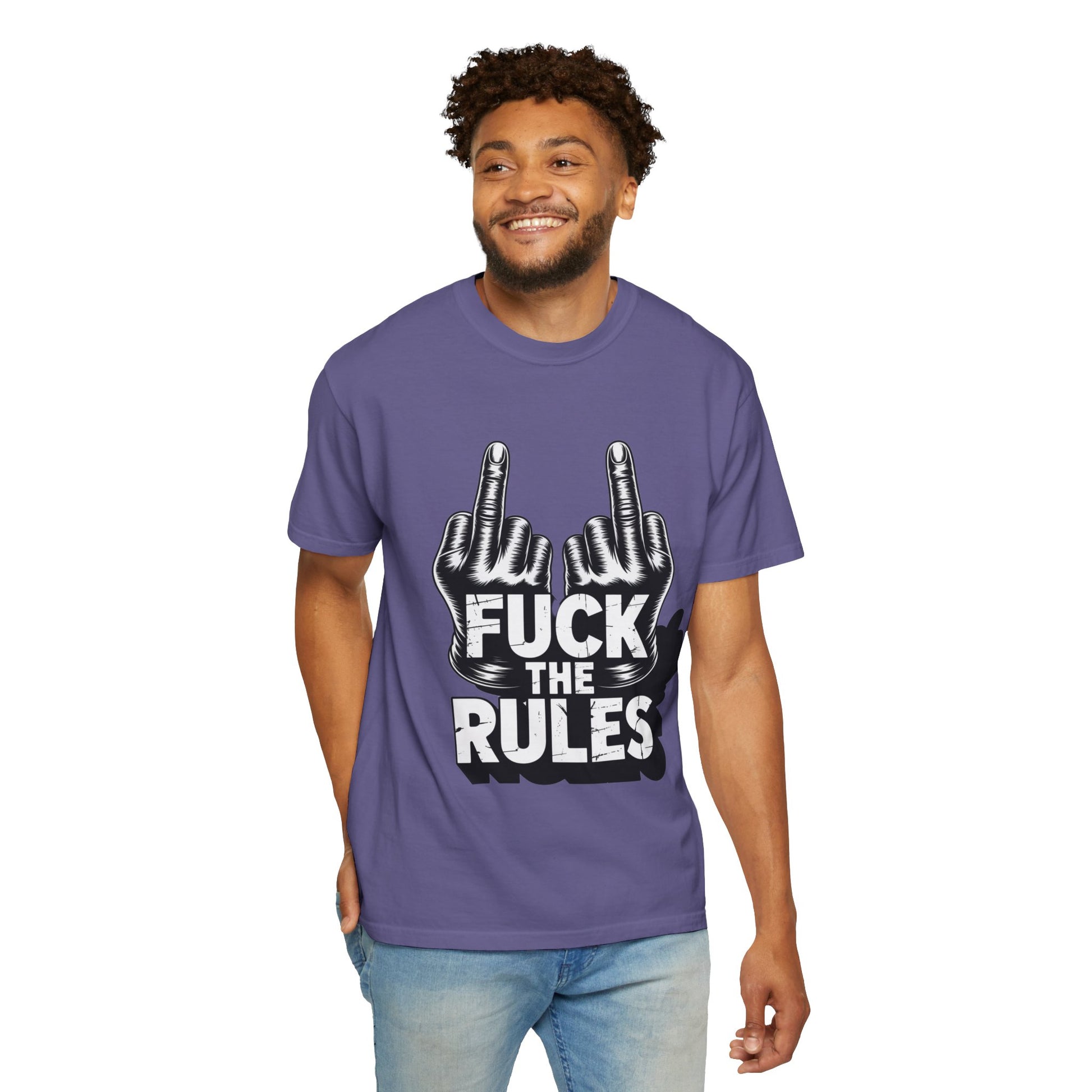 Trust Nothing Unisex T-shirt - Skip The Rules Typography Tee