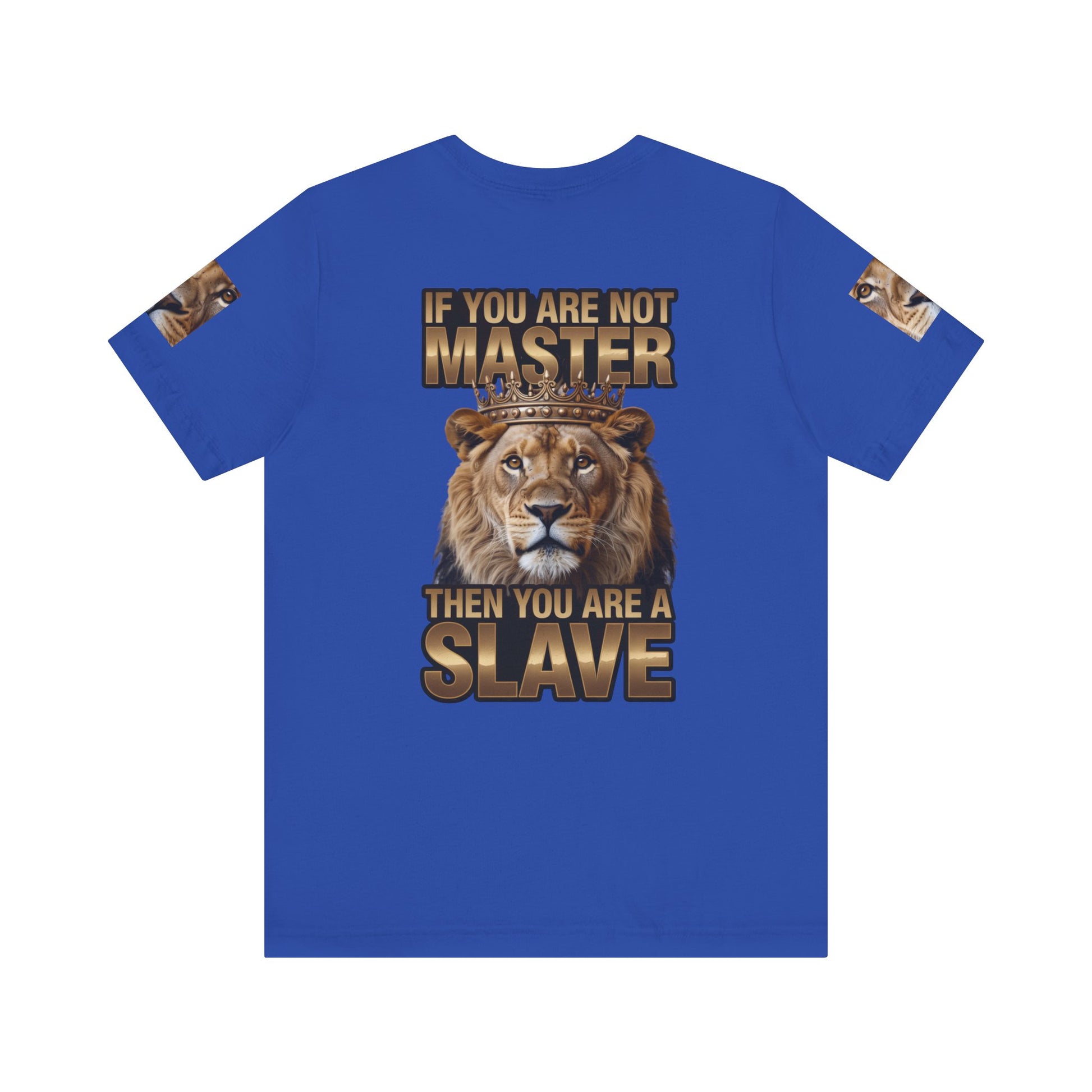 T-Shirt Master or slave LD&amp;P APPAREL Design Unisex Jersey Short Sleeve Tee