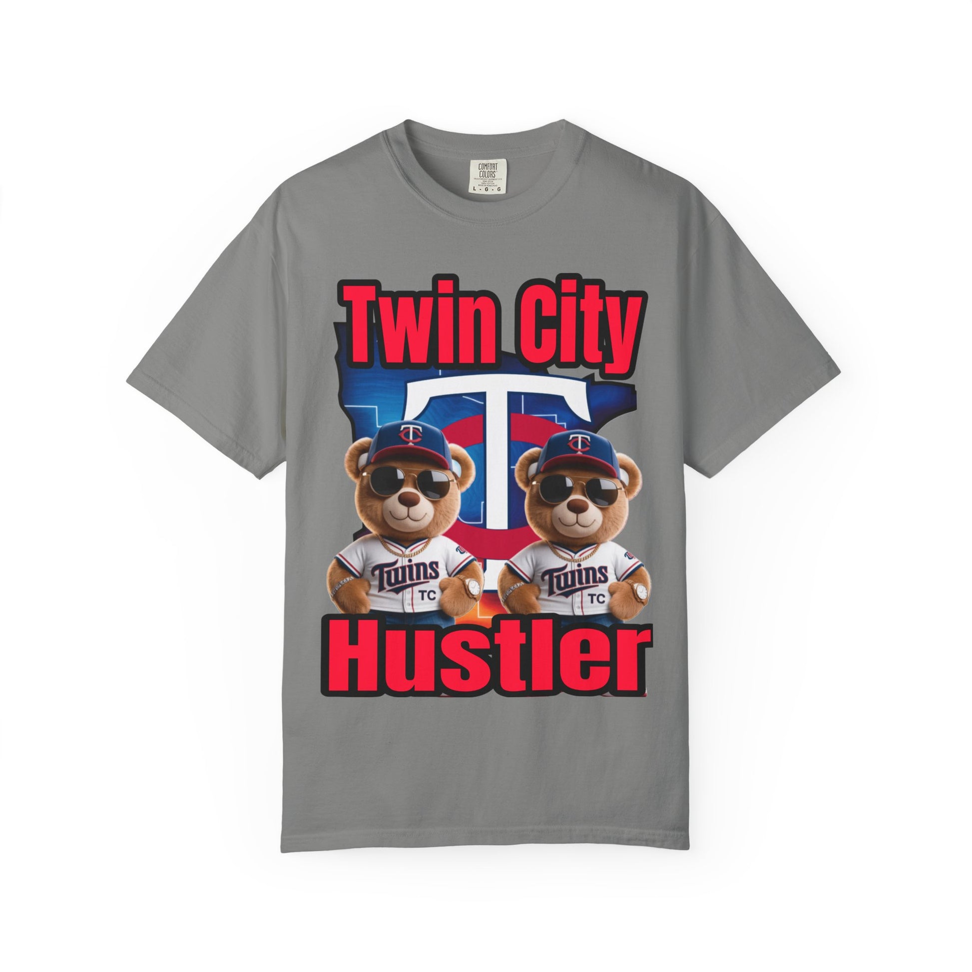 Hustler Garment-Dyed T-shirt - Twin City LD&P Apparel Design