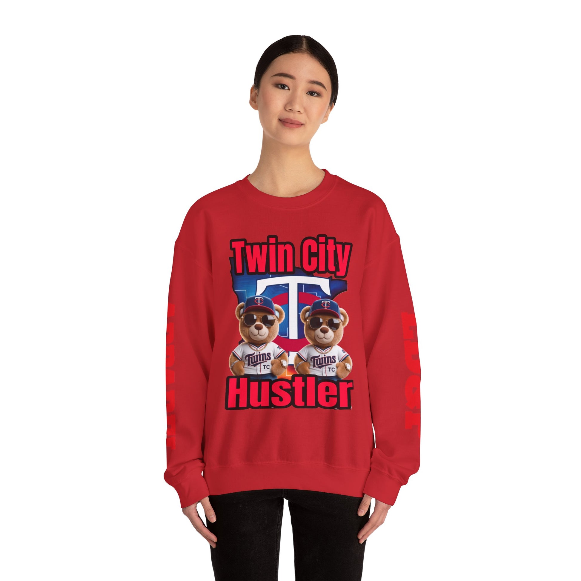 Crewneck Sweatshirt Twin City Hustler LD&P Apparel Design